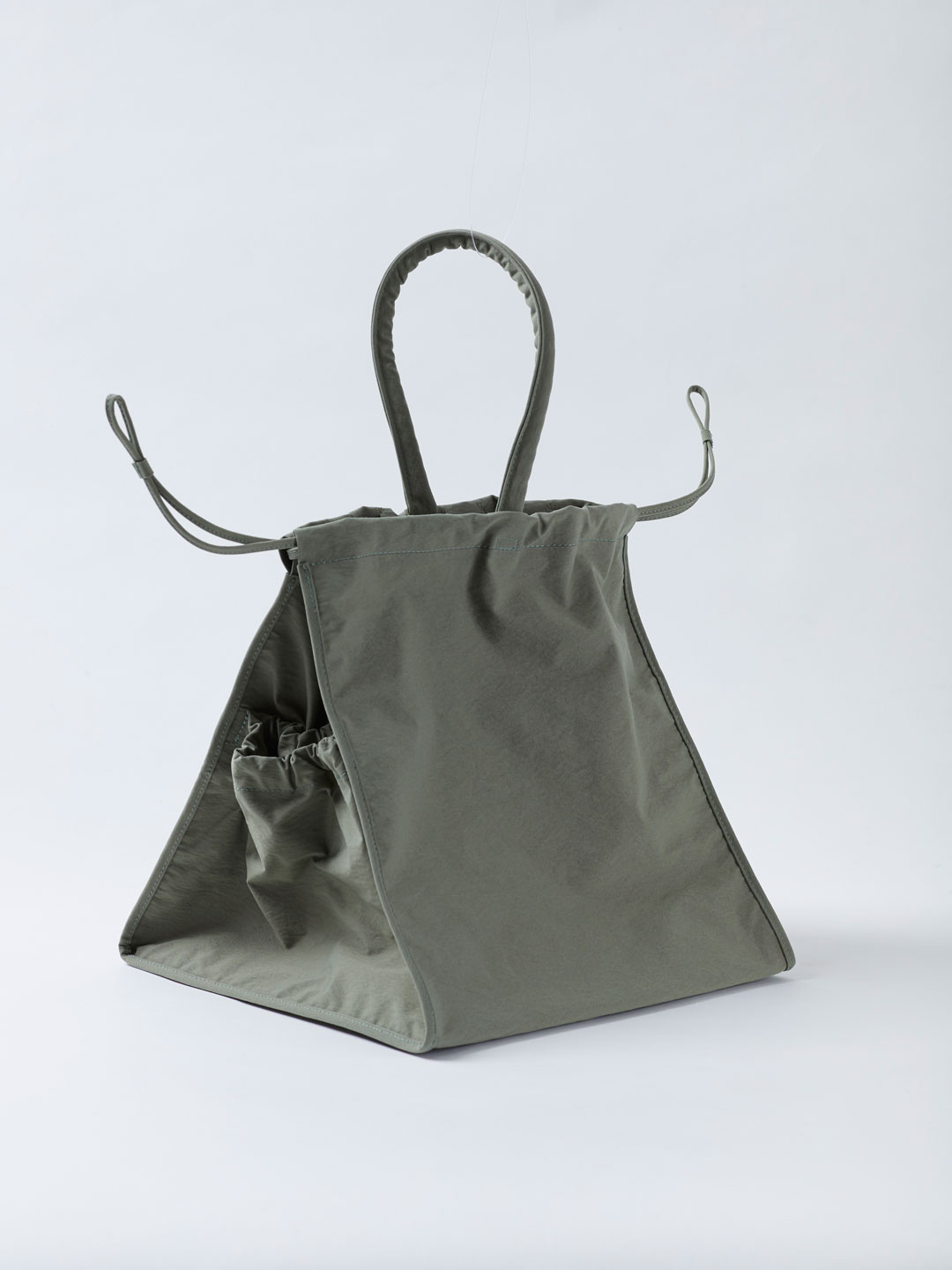 Scrunch Cube Bag - Sage