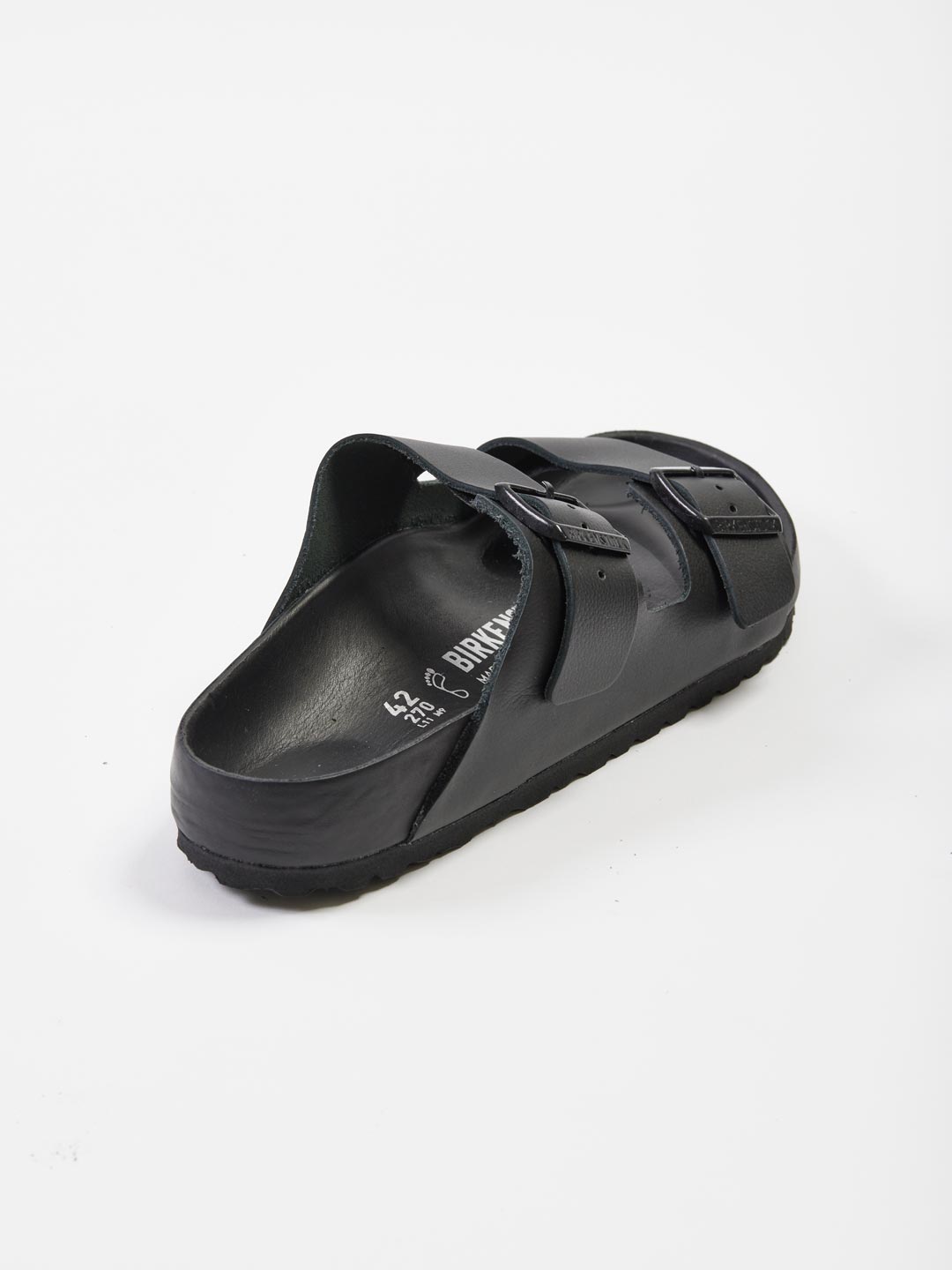 Arizona Natural Leather Sandals - Black