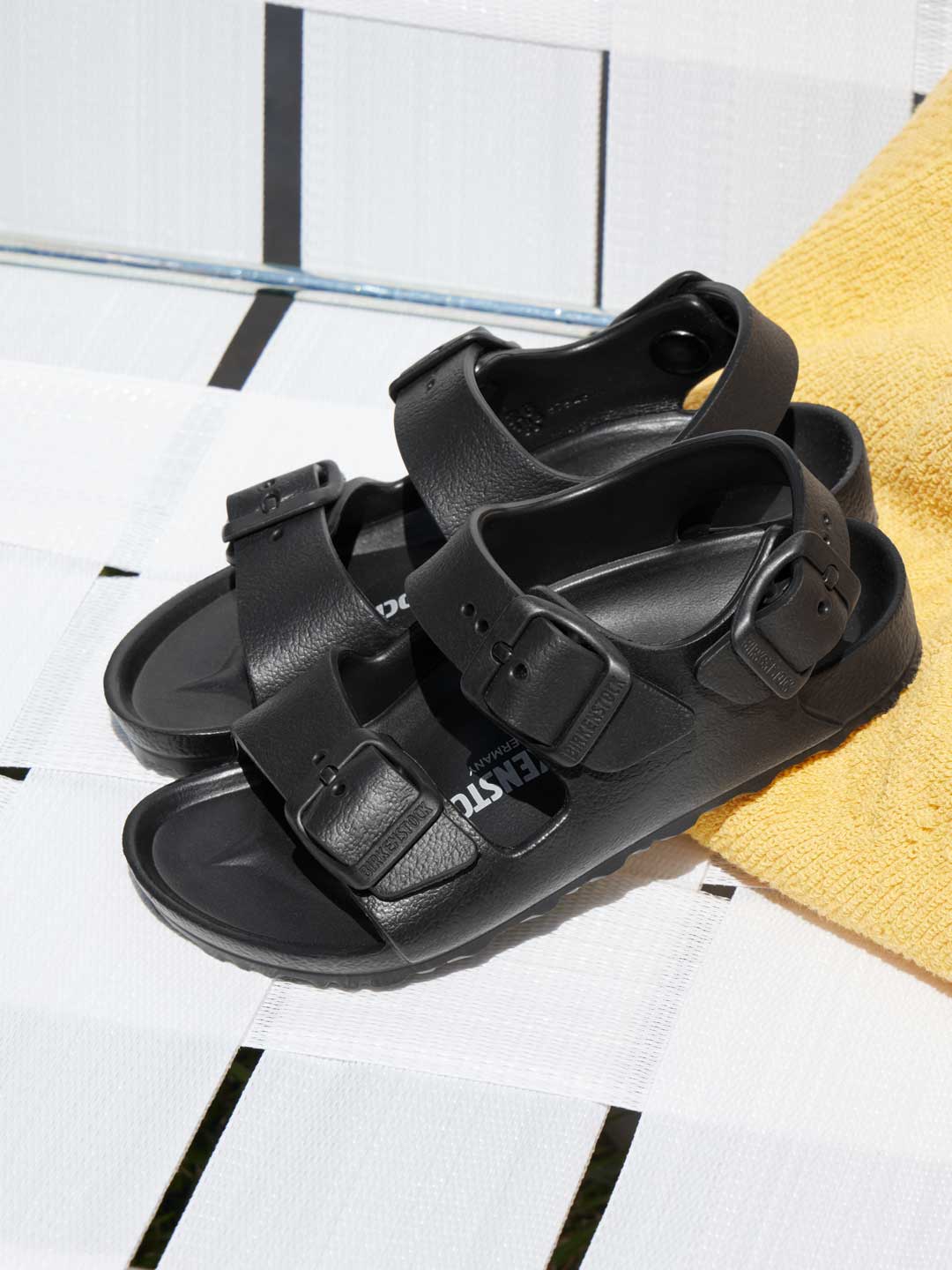 Milano EVA Kids Sandals - Black