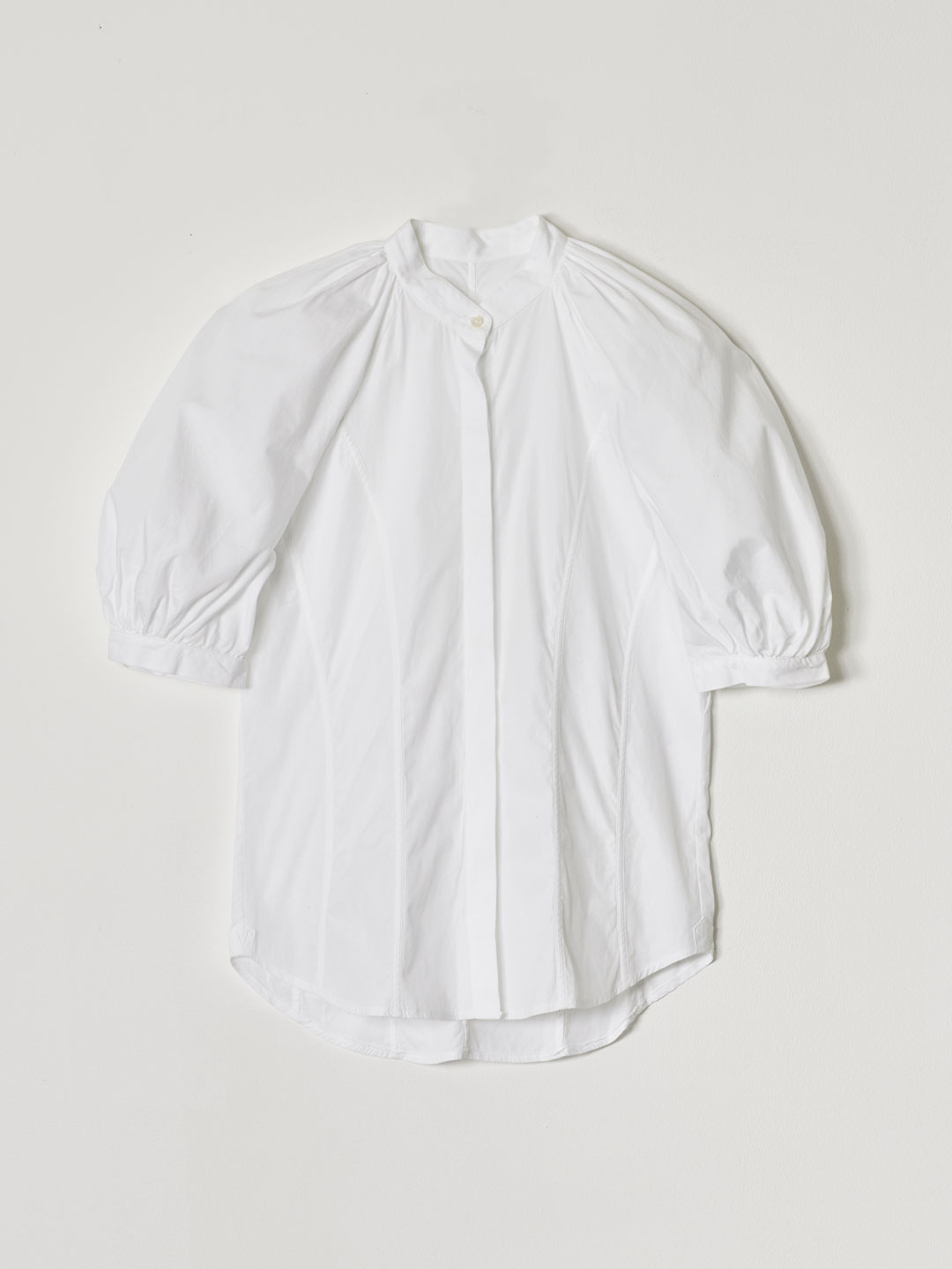 DULCINEE Puff Sleeves Shirt - White