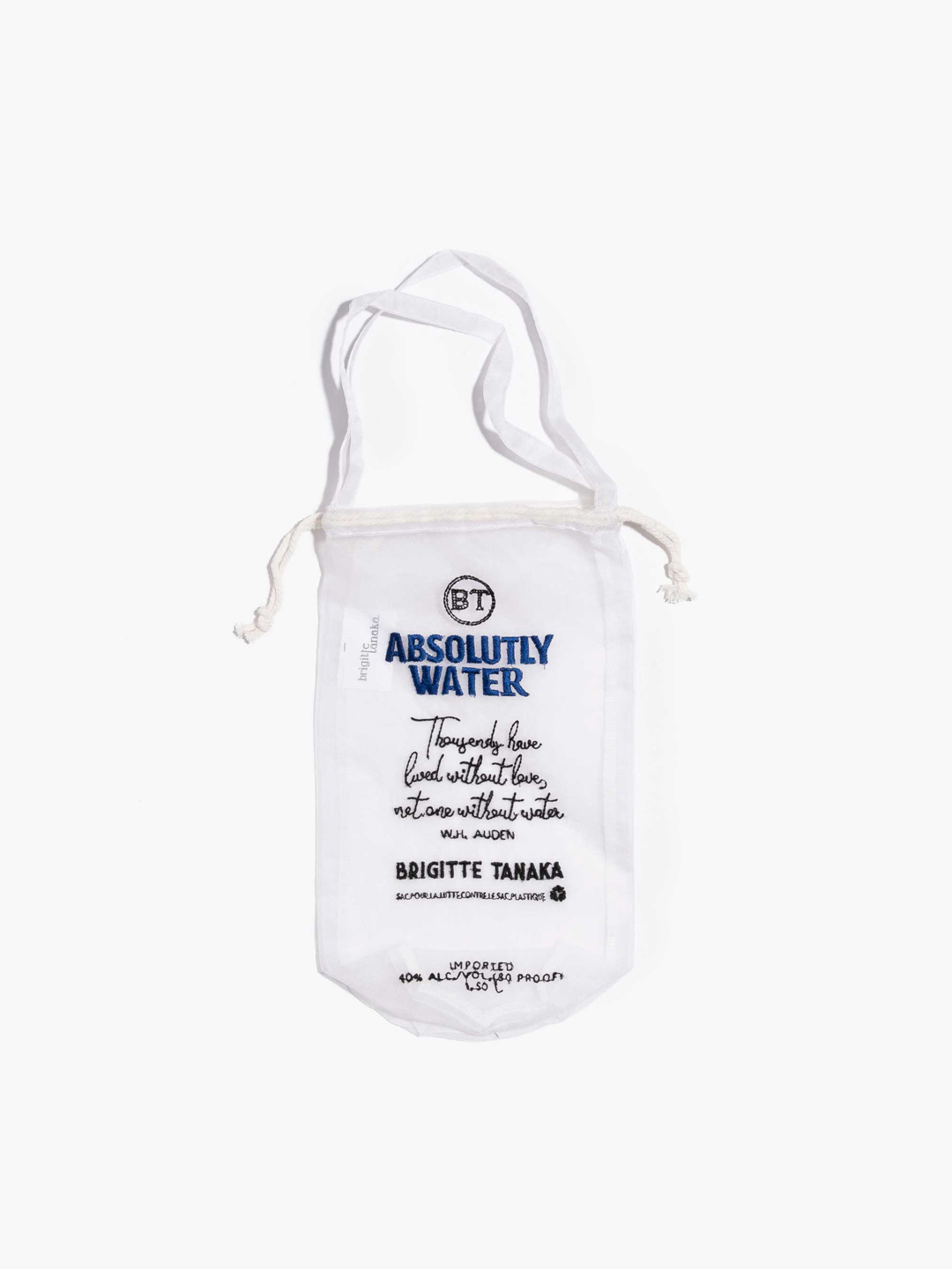 Large - Sac Absolut Water Bag - White
