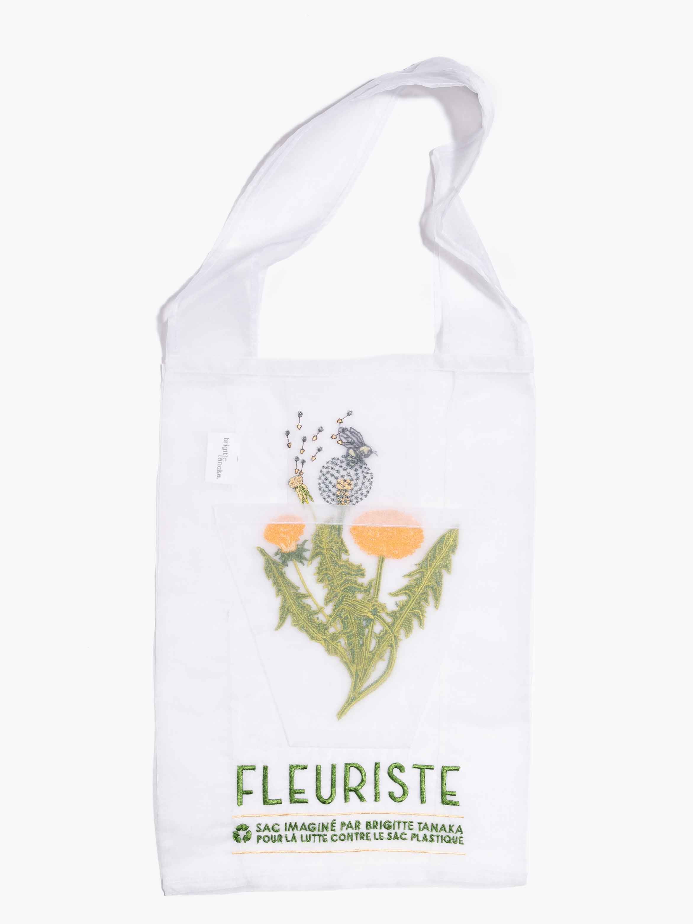 FLEURISTE-PISSELIT BAG - White