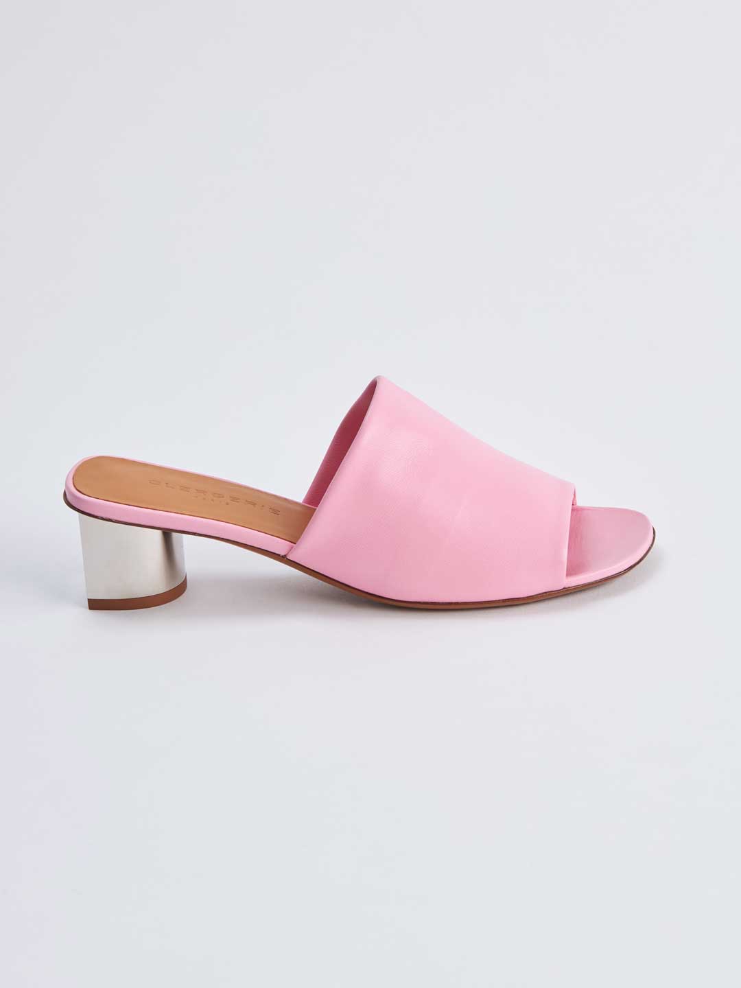 LEA Middle Heel Mules - Pink