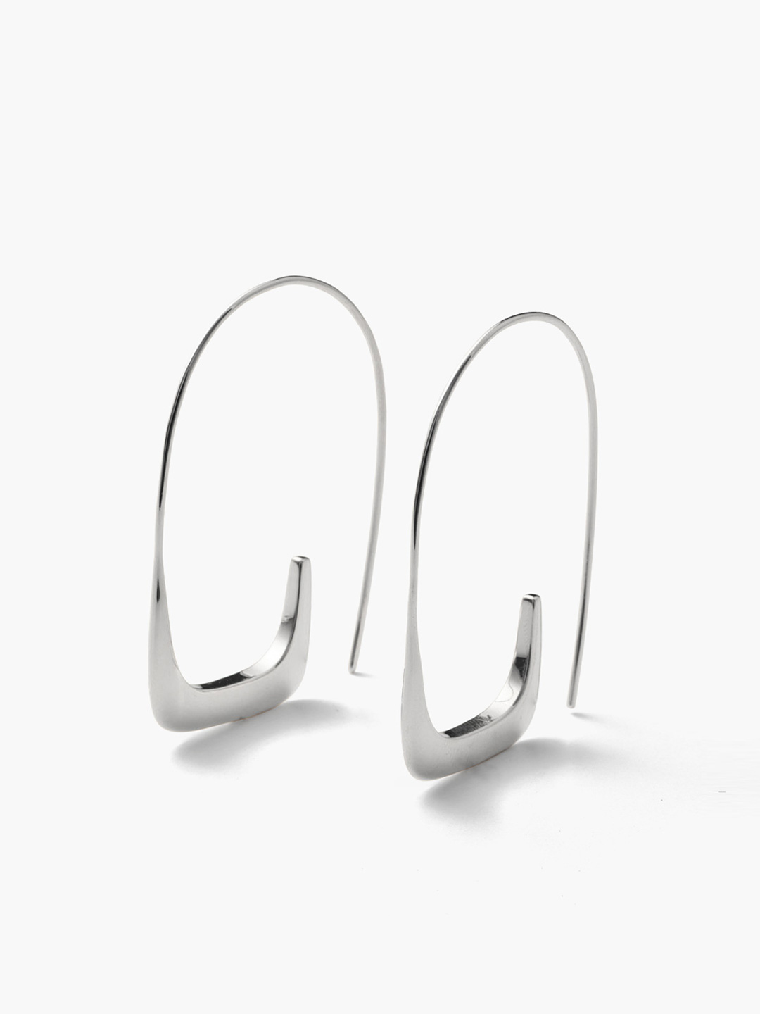 Linea Pierced Earring - Silver