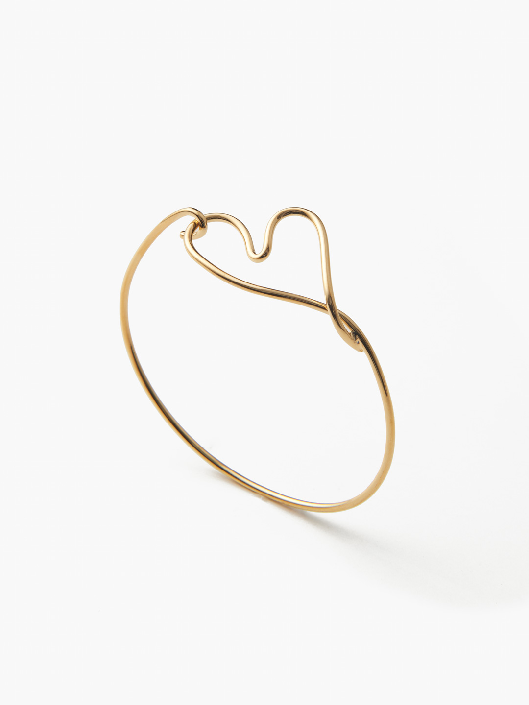 Dancing Hearts Bracelet - Gold
