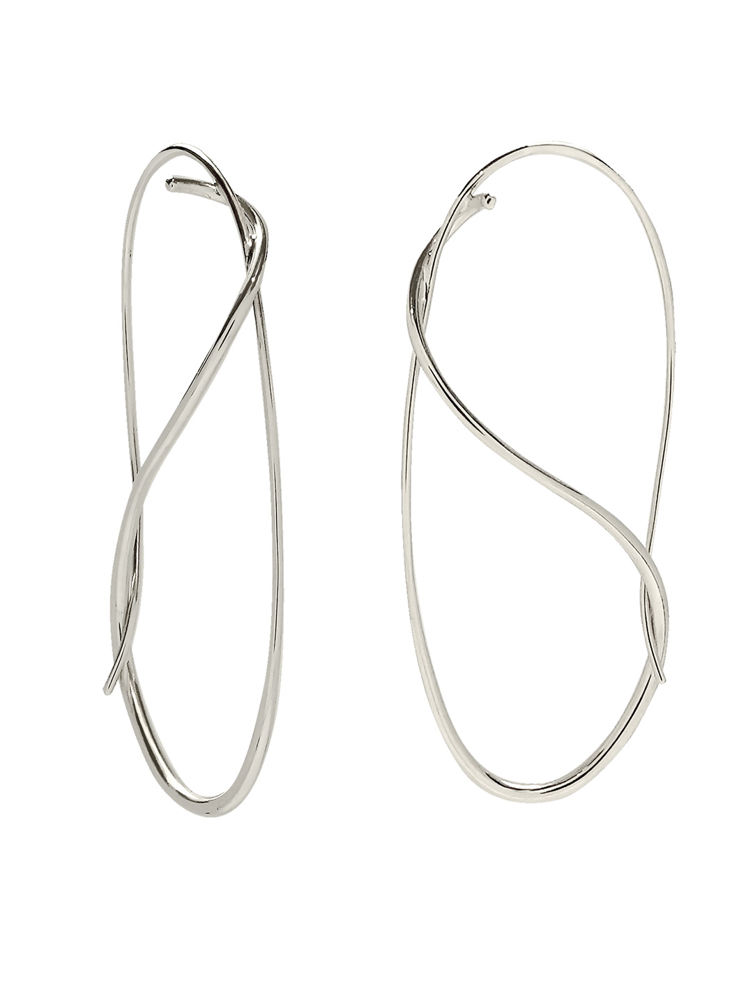Equilibrium Pierced Earrings - Silver