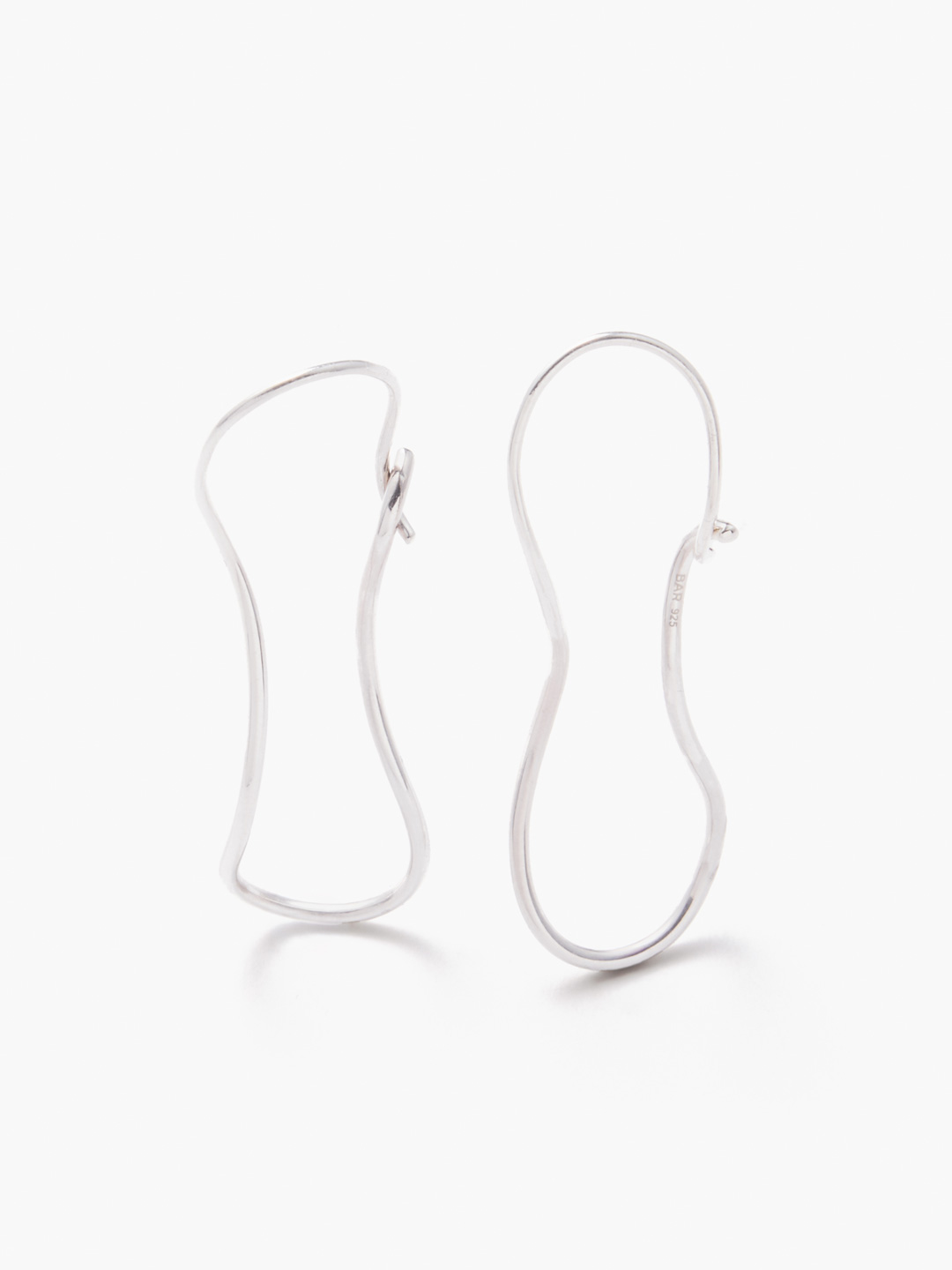 Small Harmony Pierced Earrings - Silver