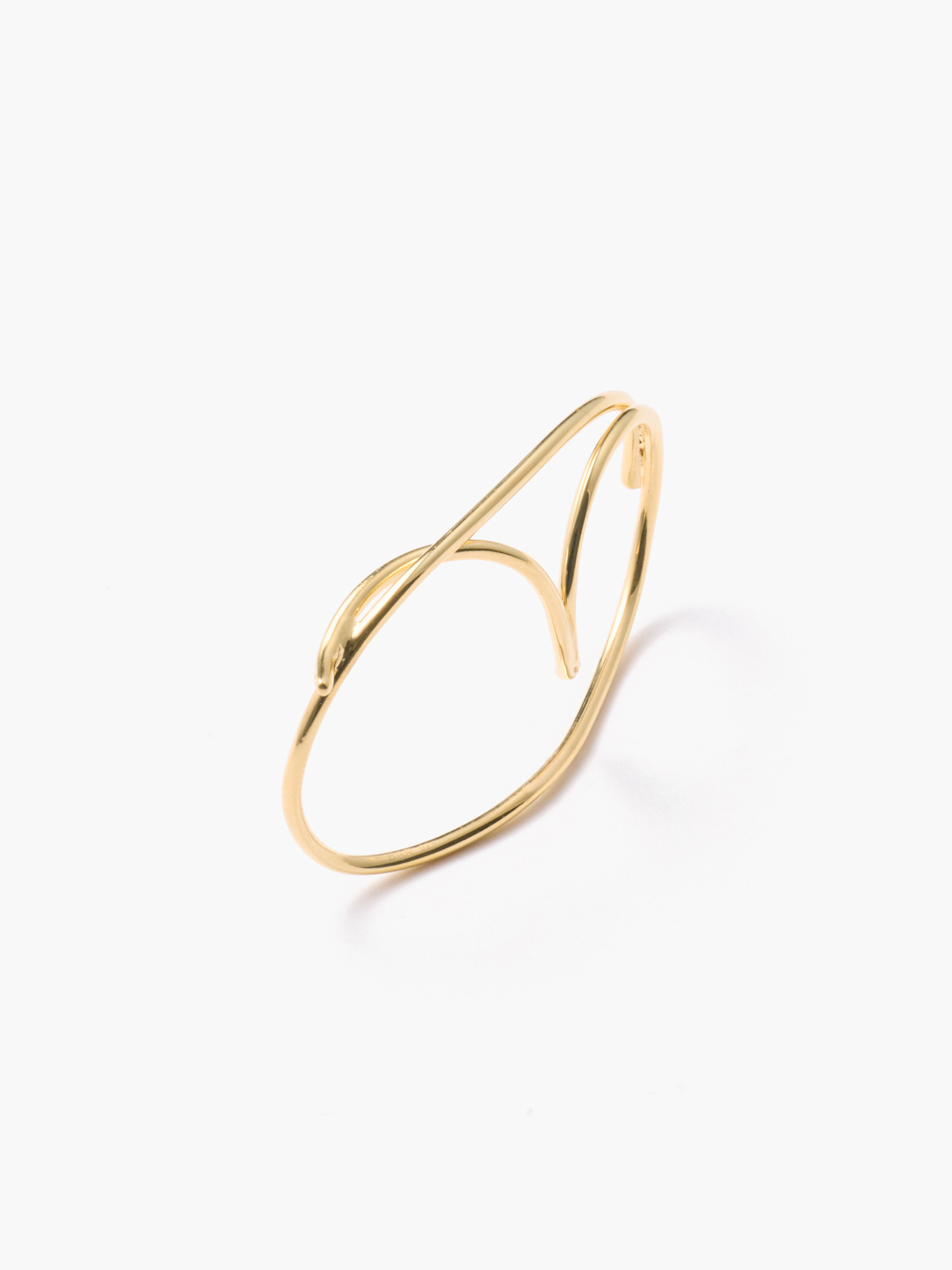 Horizon Double Ring - Gold