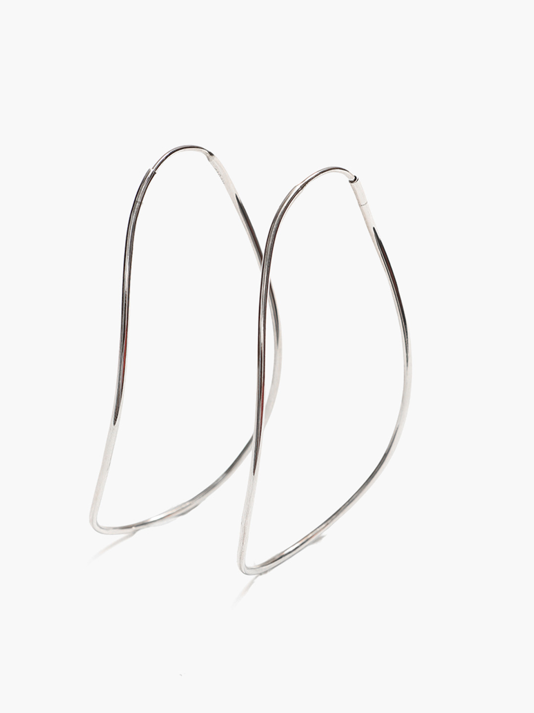 Arise Pierced Earrings - Silver