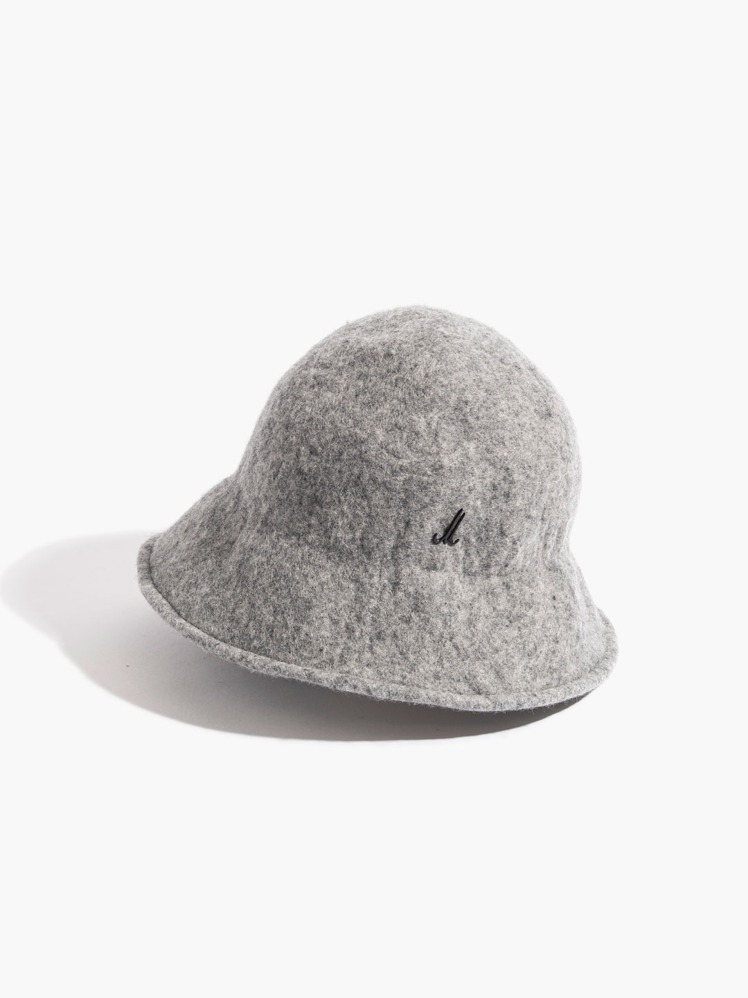Wool Felt Hat - Light Gray