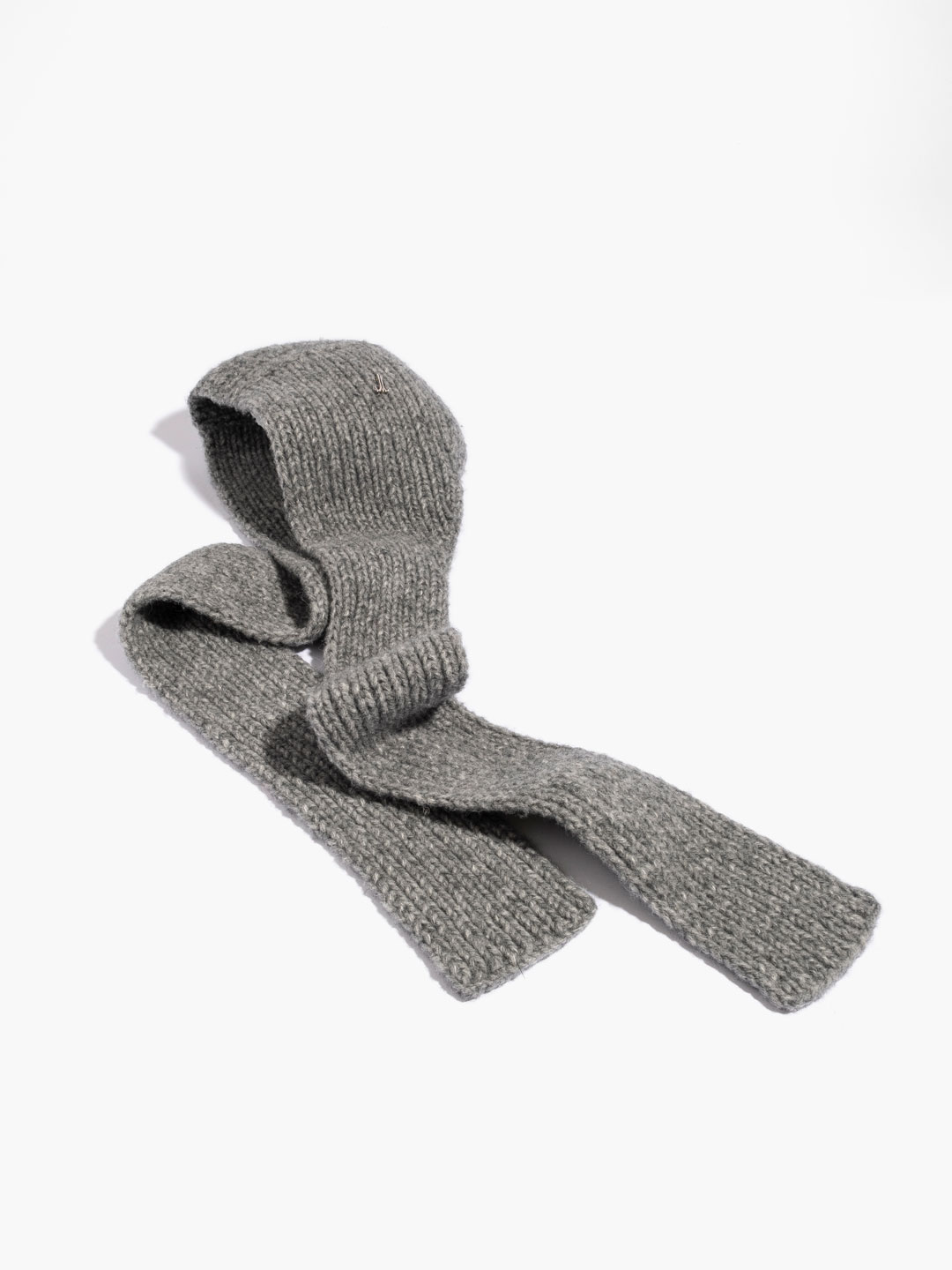 Hood Scarf - Gray