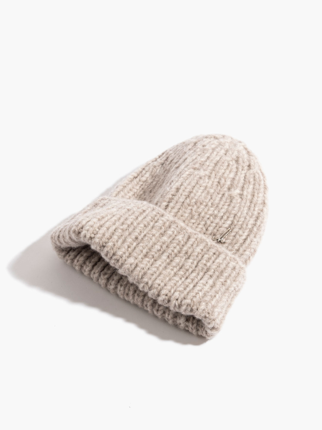 Fold-Up Beanie - Beige