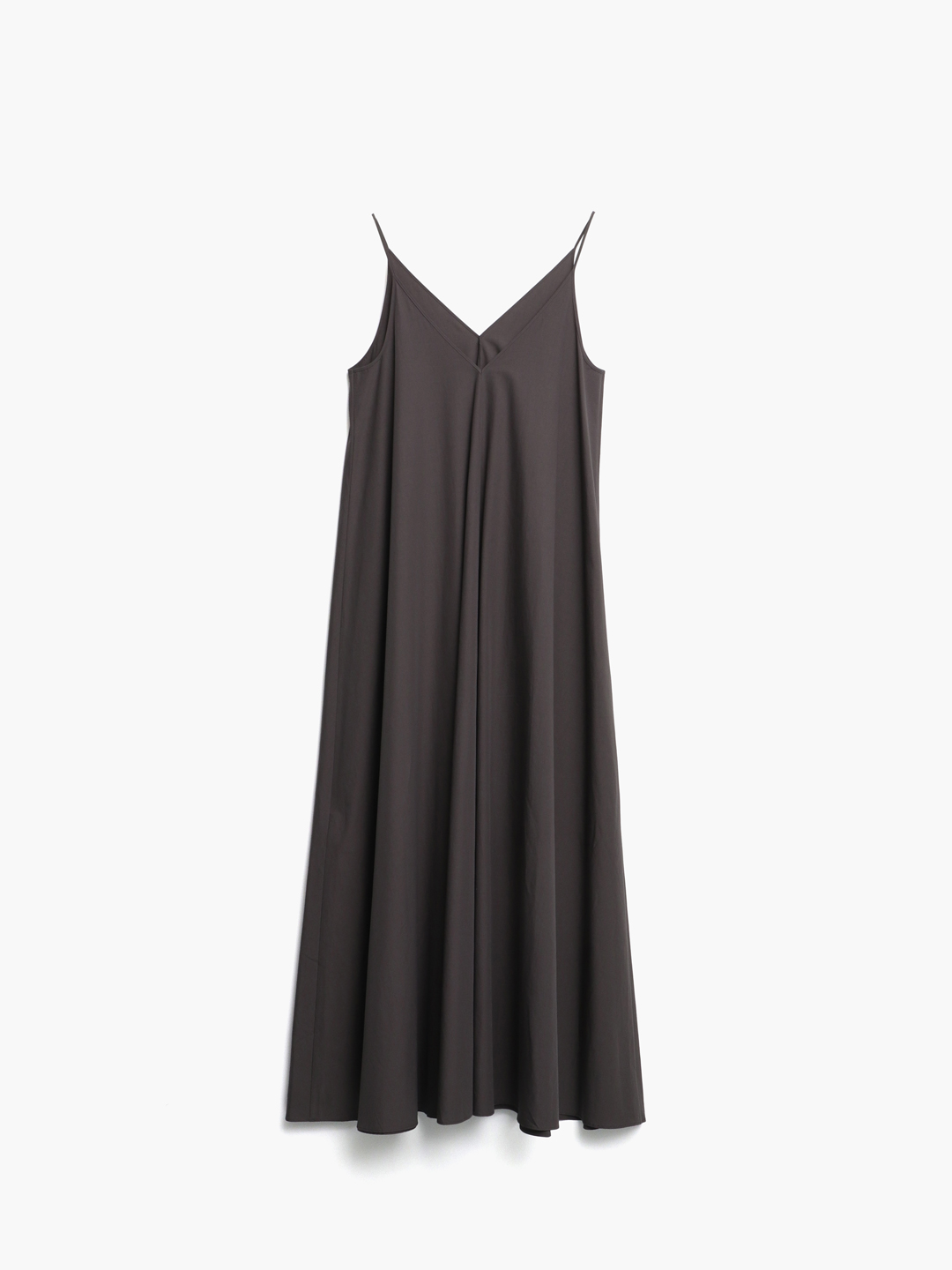 High Count Cotton Cami Dress - Grey
