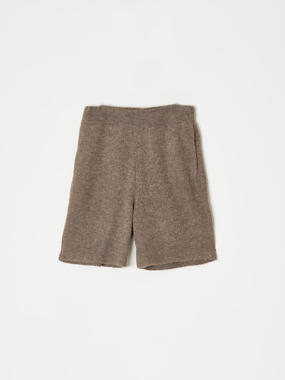Boucle Short Pants - Brown