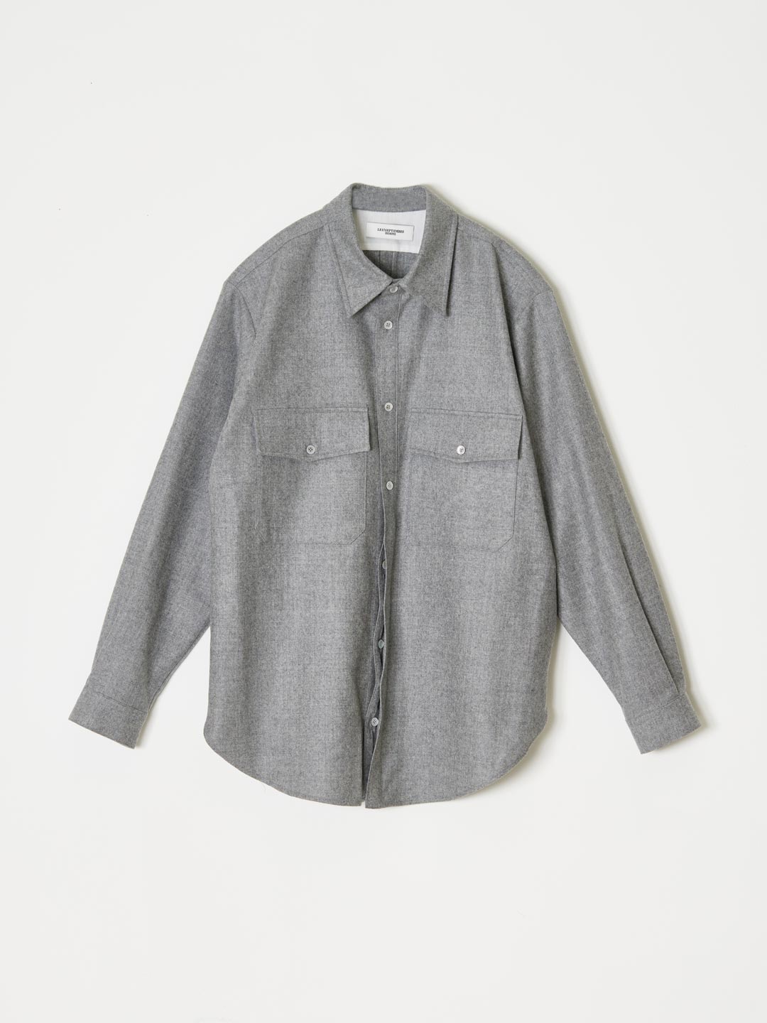 Flap Pocket Shirt - Grey