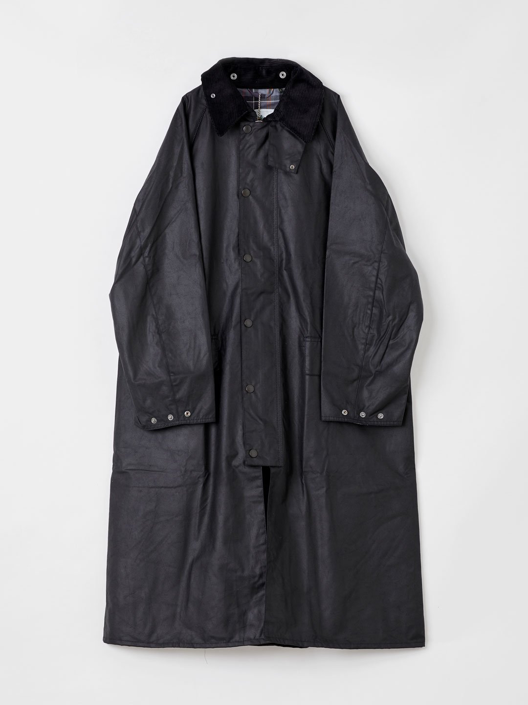BARBOUR Burgley Riding Coat - Black