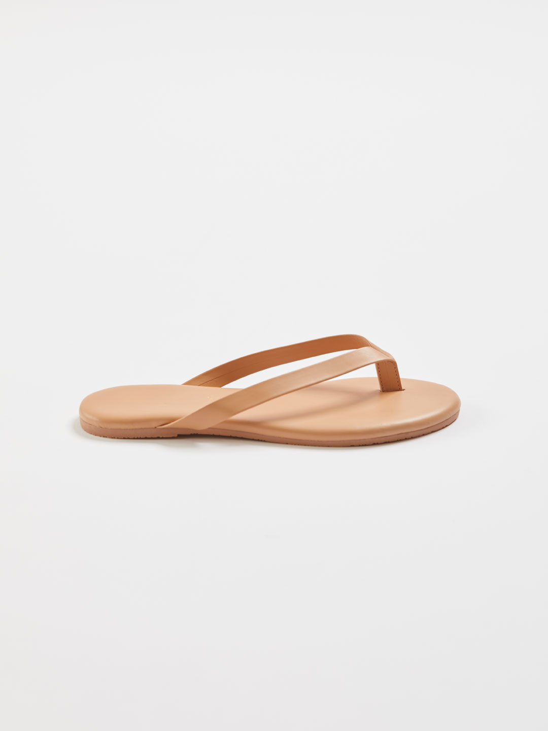 BOYFRIEND Bold Flip Flop Sandals - Pout/Beige