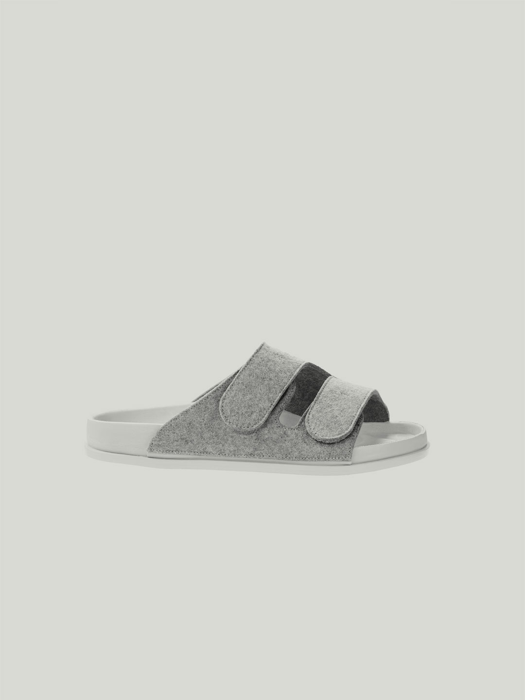 The Forager Premium Flannel Sandals - Grey