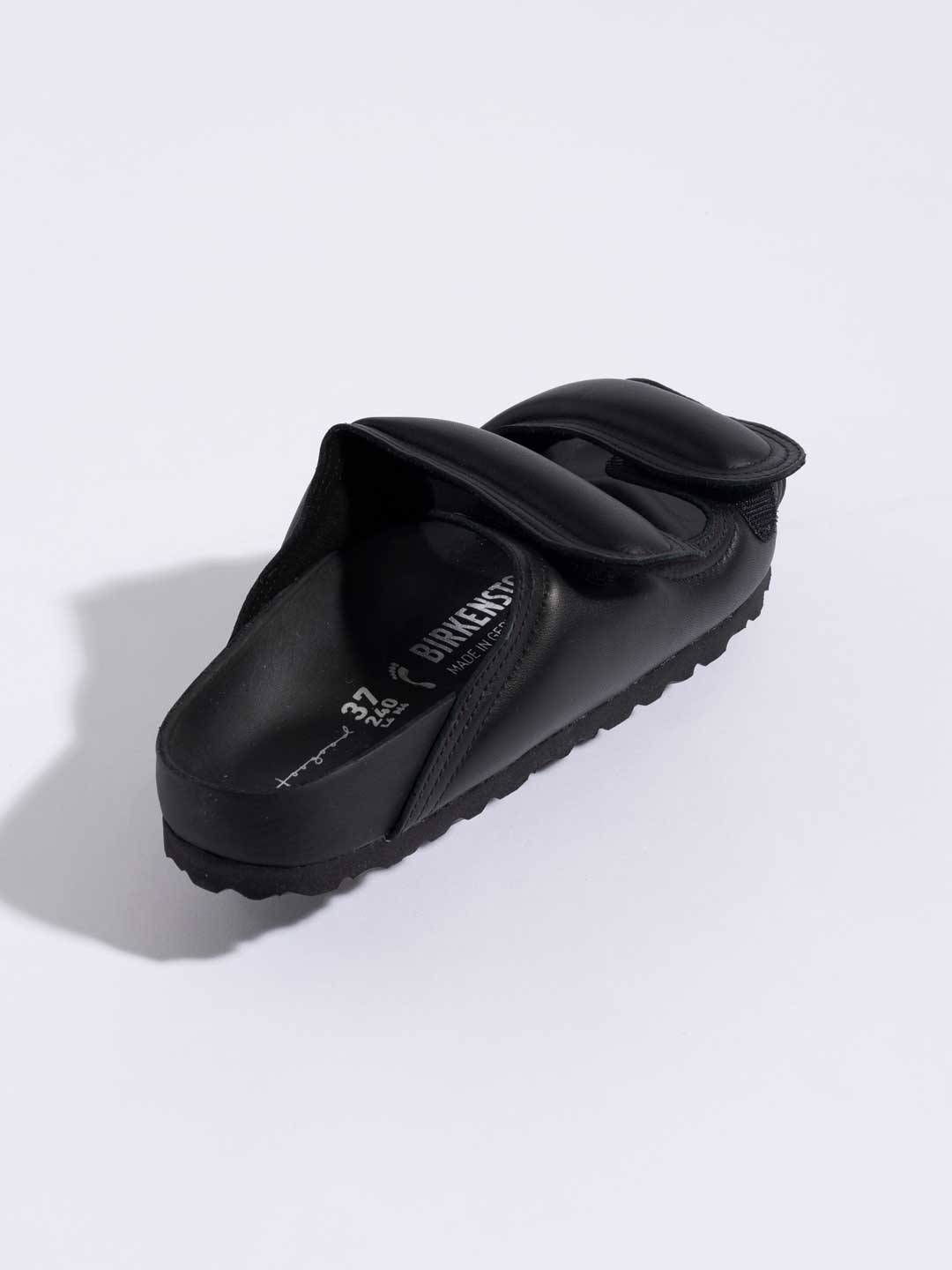 The Beach Comber Leather Sandals - Black