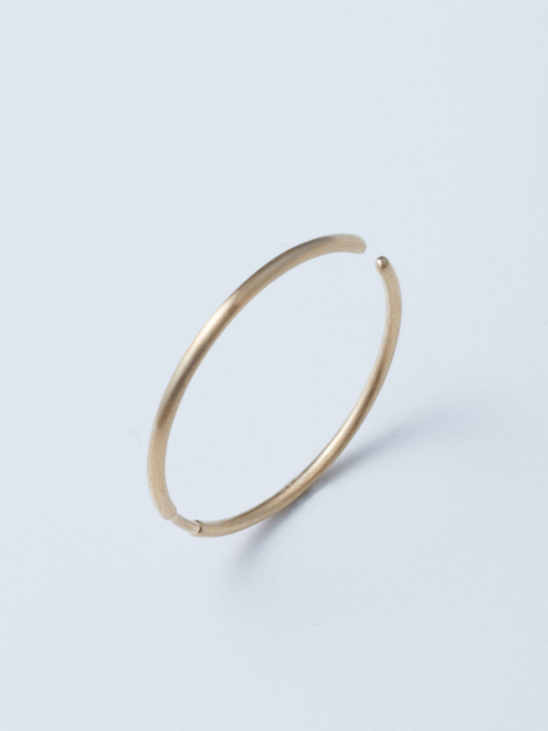 tiny wild / Hoop L - Yellow Gold