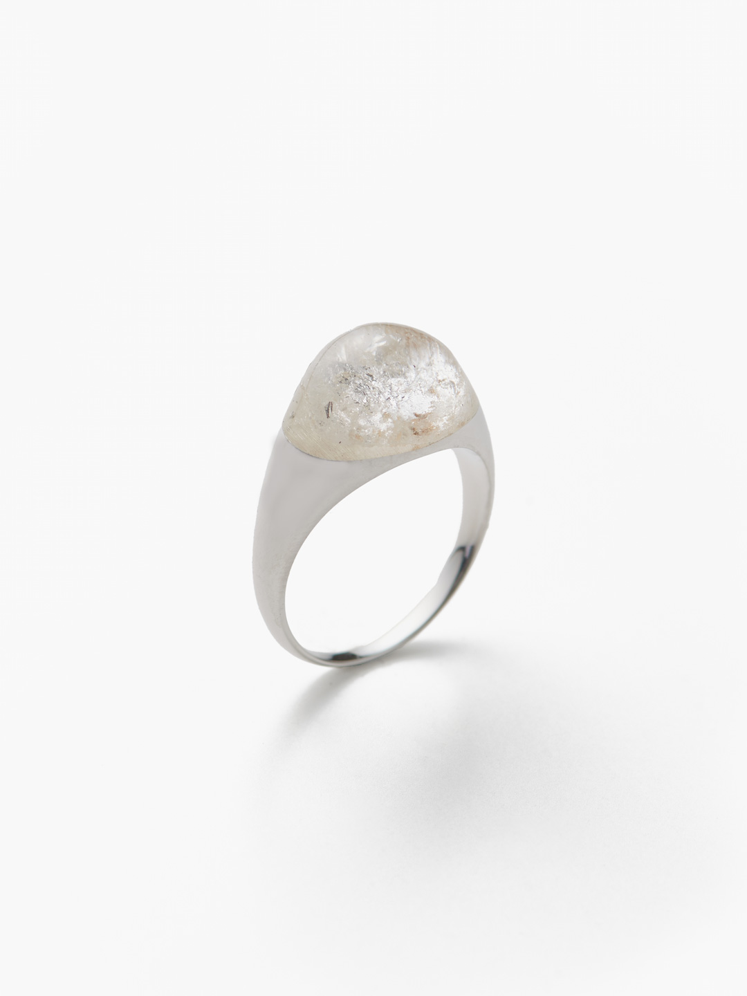Rock Ring_Garden Quartz_MR695  - Silver