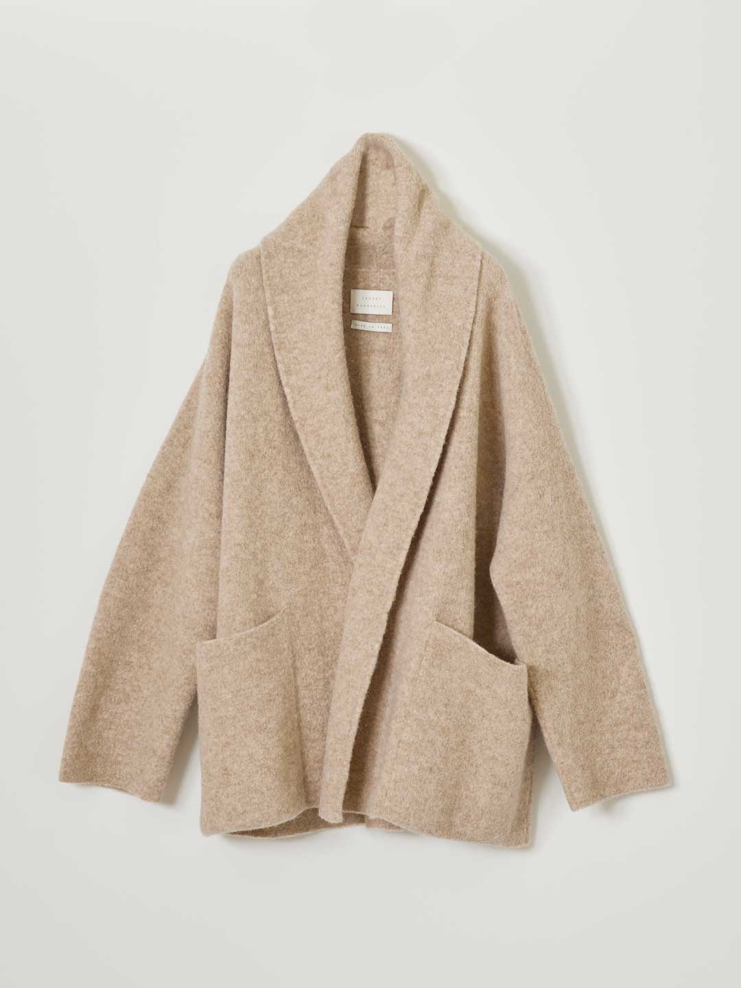Double Face Coat - Natural