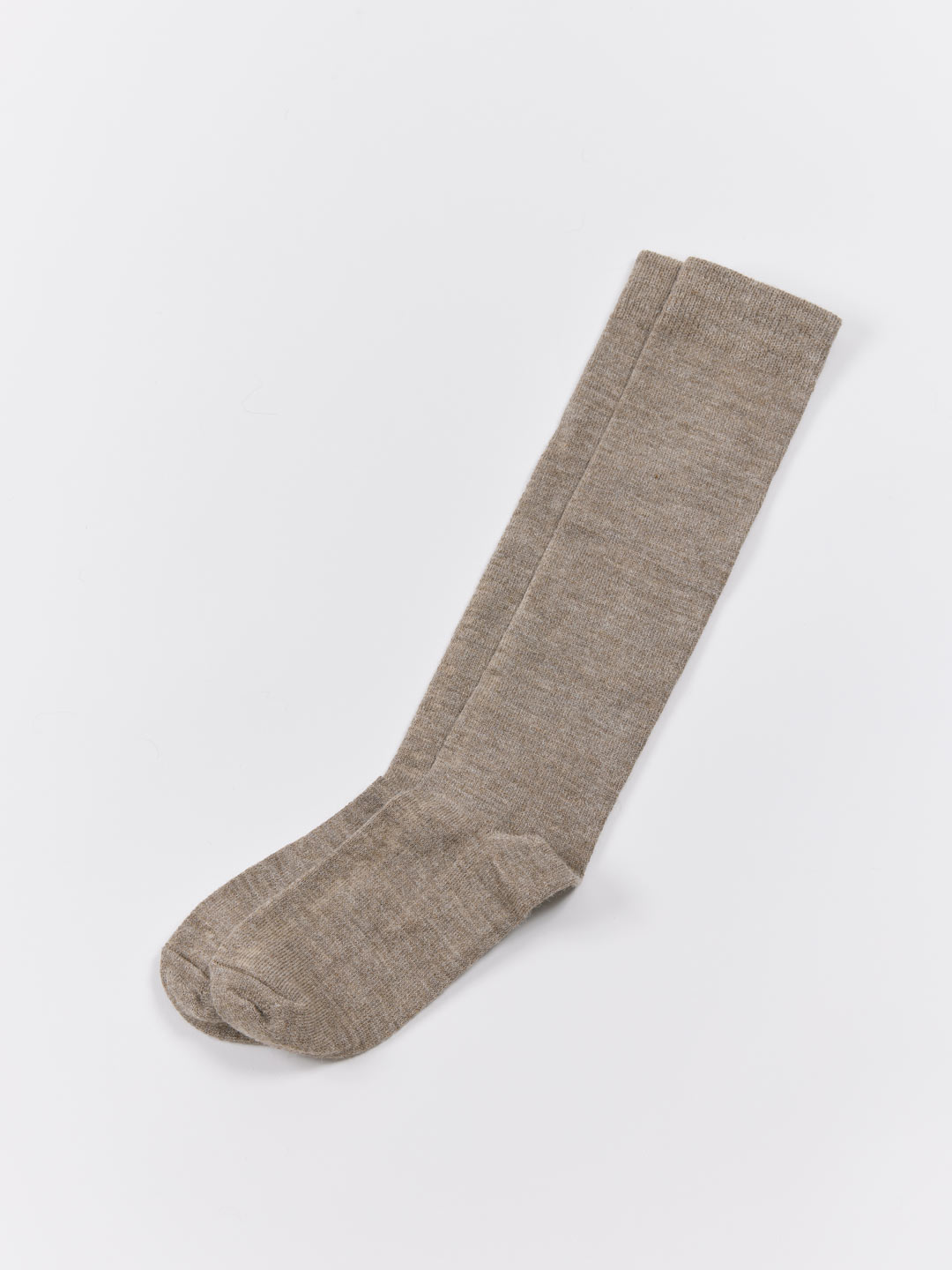 Tall Socks - Light Brown