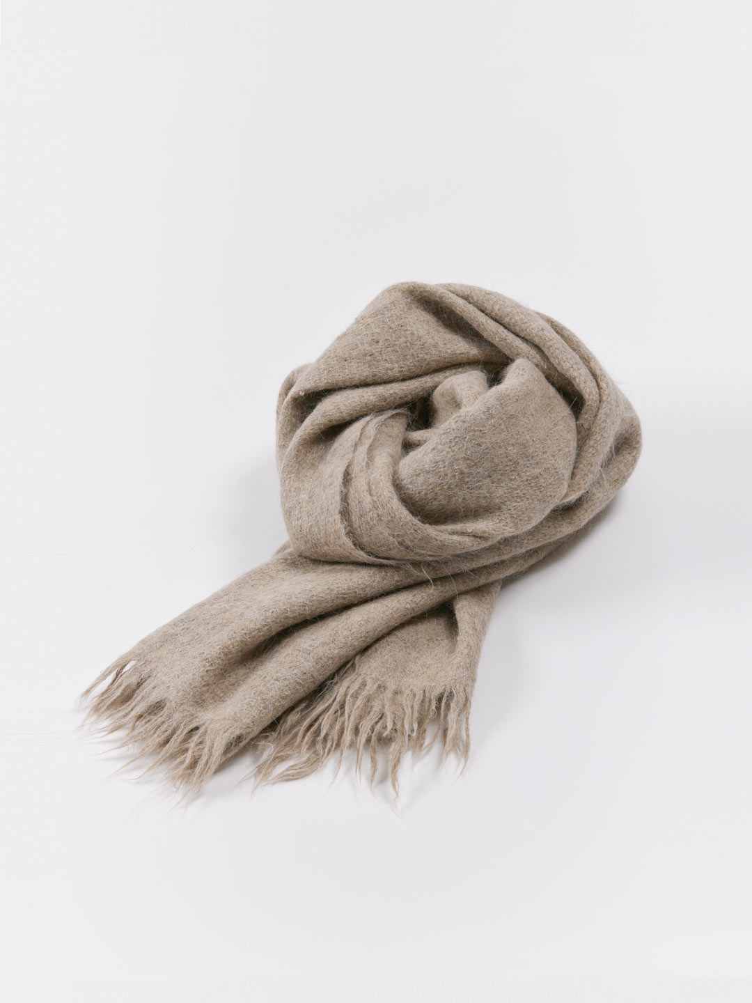 Handwoven Suri Wrap - Light Brown