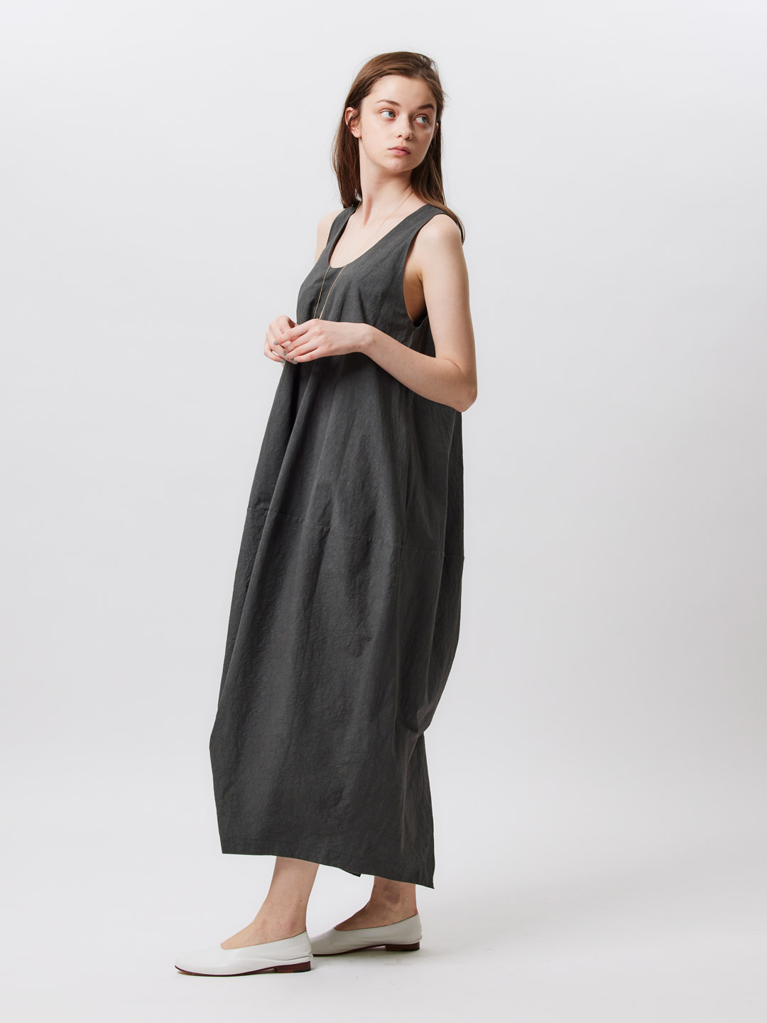 Vessel Dress - Charcoal Grey