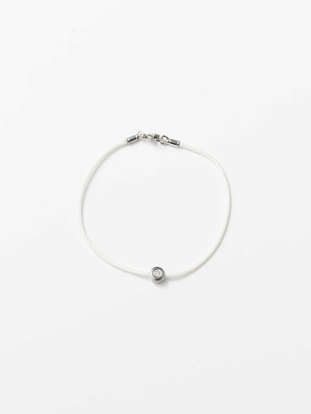 Hope Bracelet Silver - White