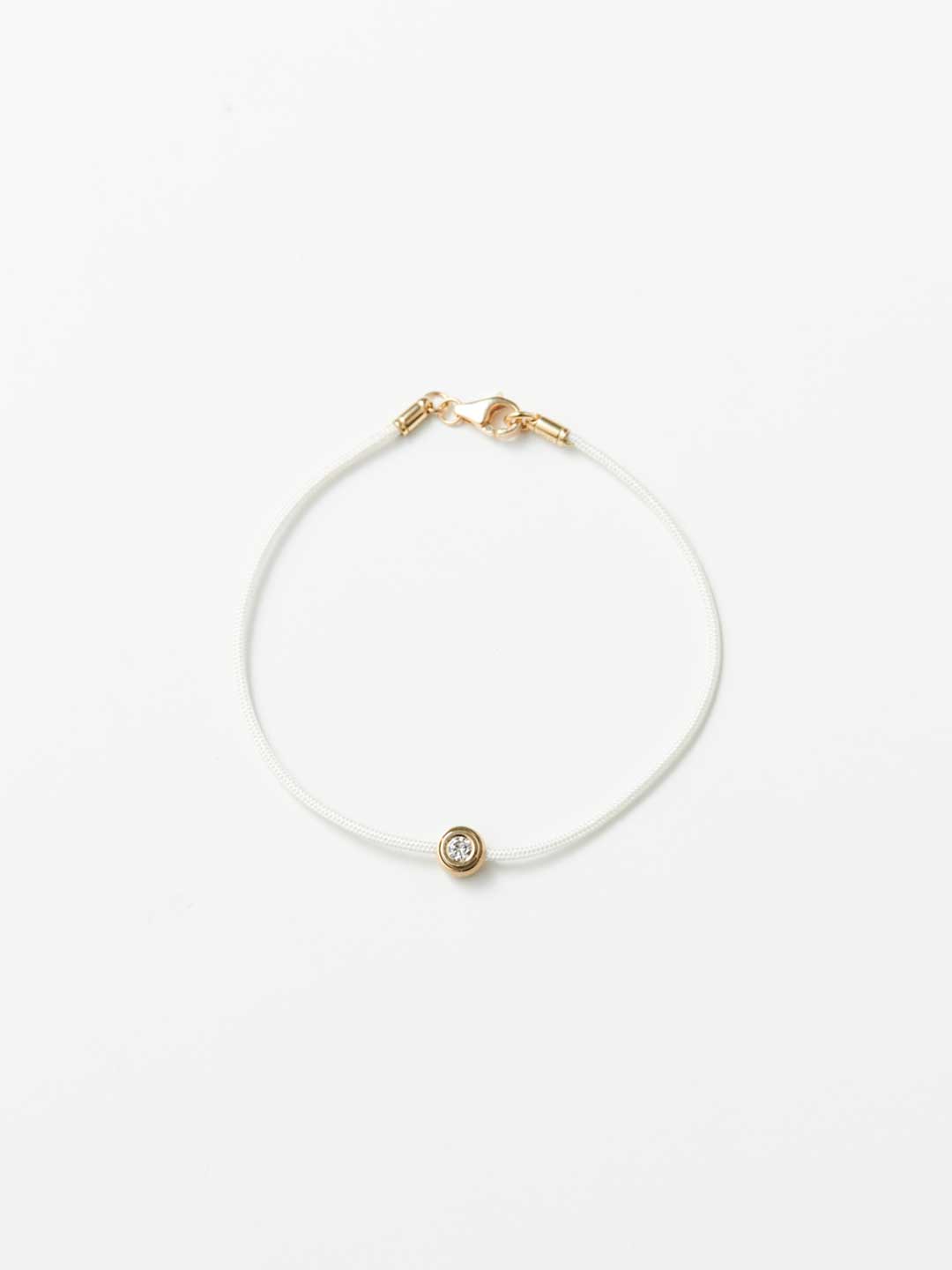 Hope Bracelet Gold - White