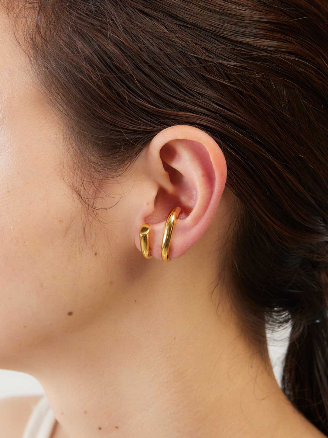 Dali Earring LEFT - Yellow Gold