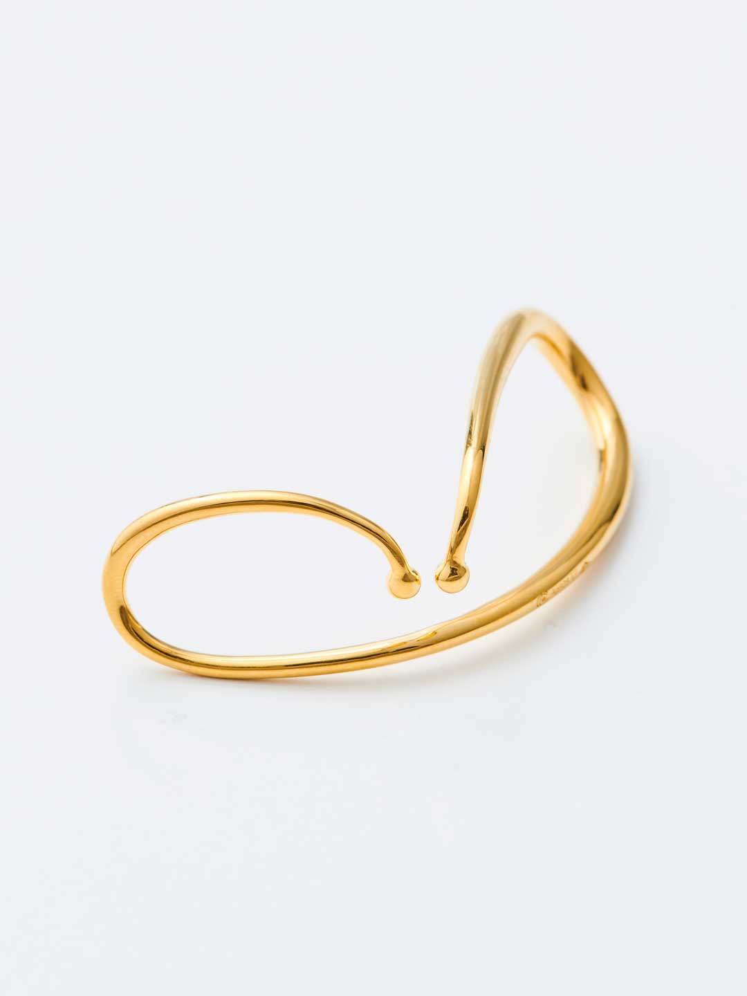 Mirage Ear Cuff LEFT - Yellow Gold