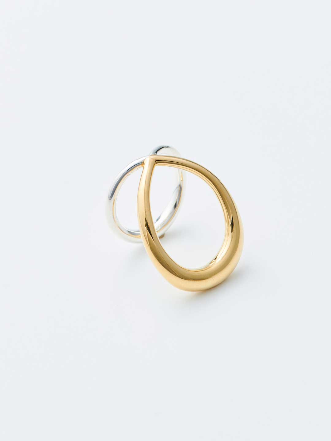 Surma Ring - Silver/Yellow Gold