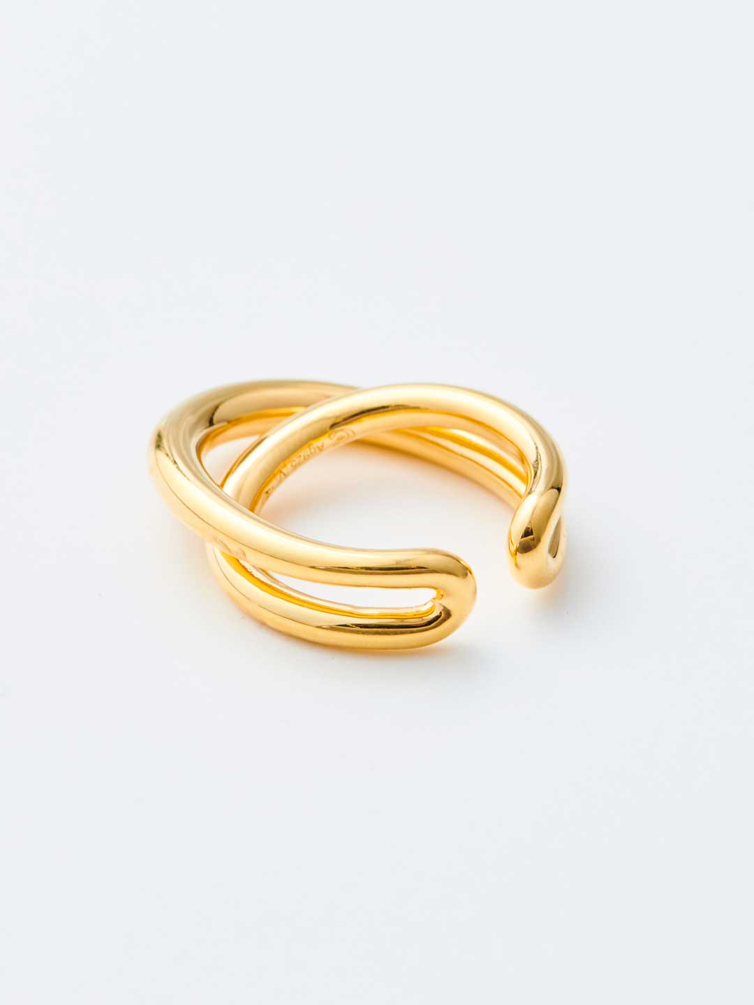 Initial Ring - Yellow Gold