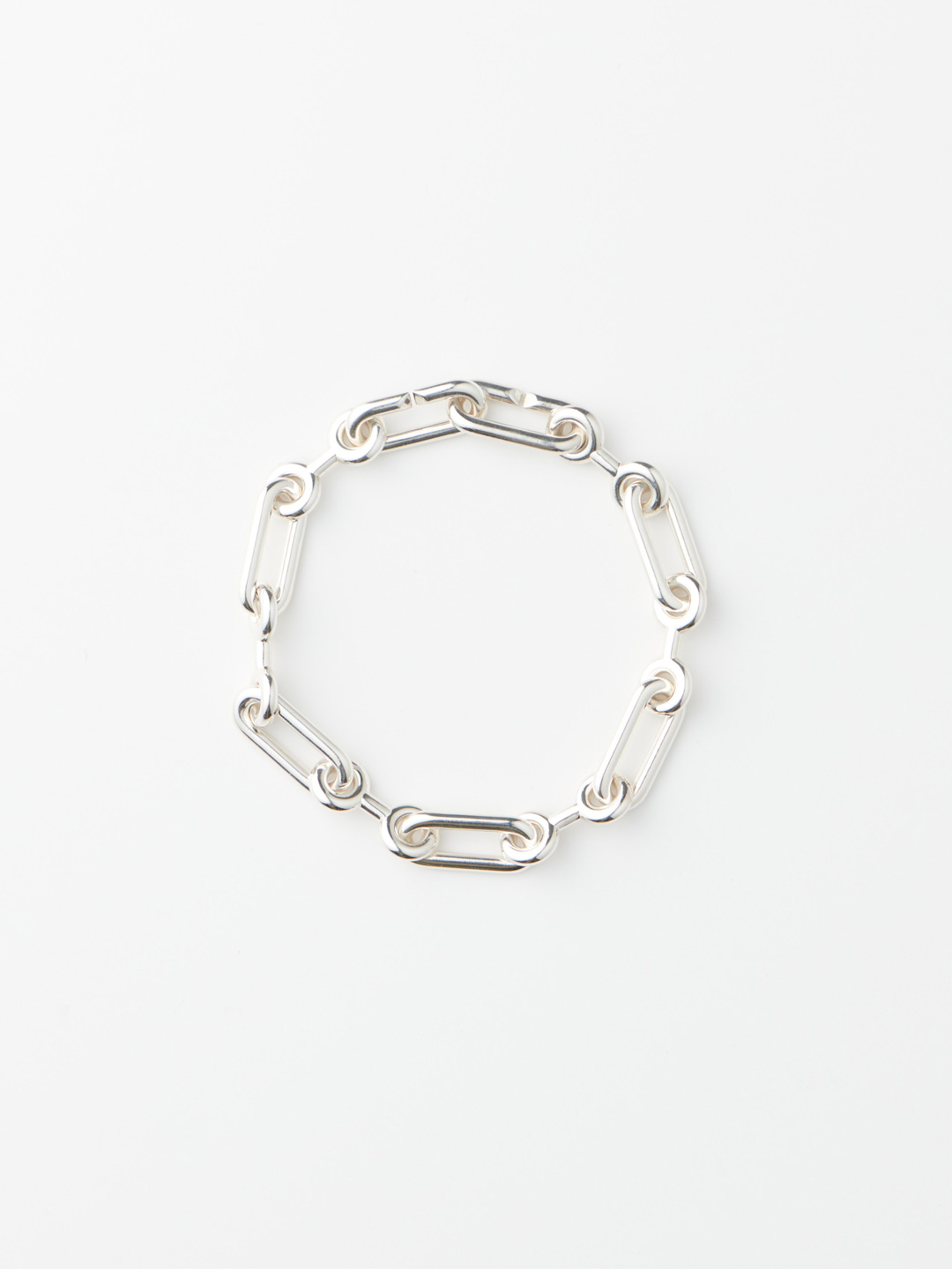 Petit Binary Chain Bracelet - Silver