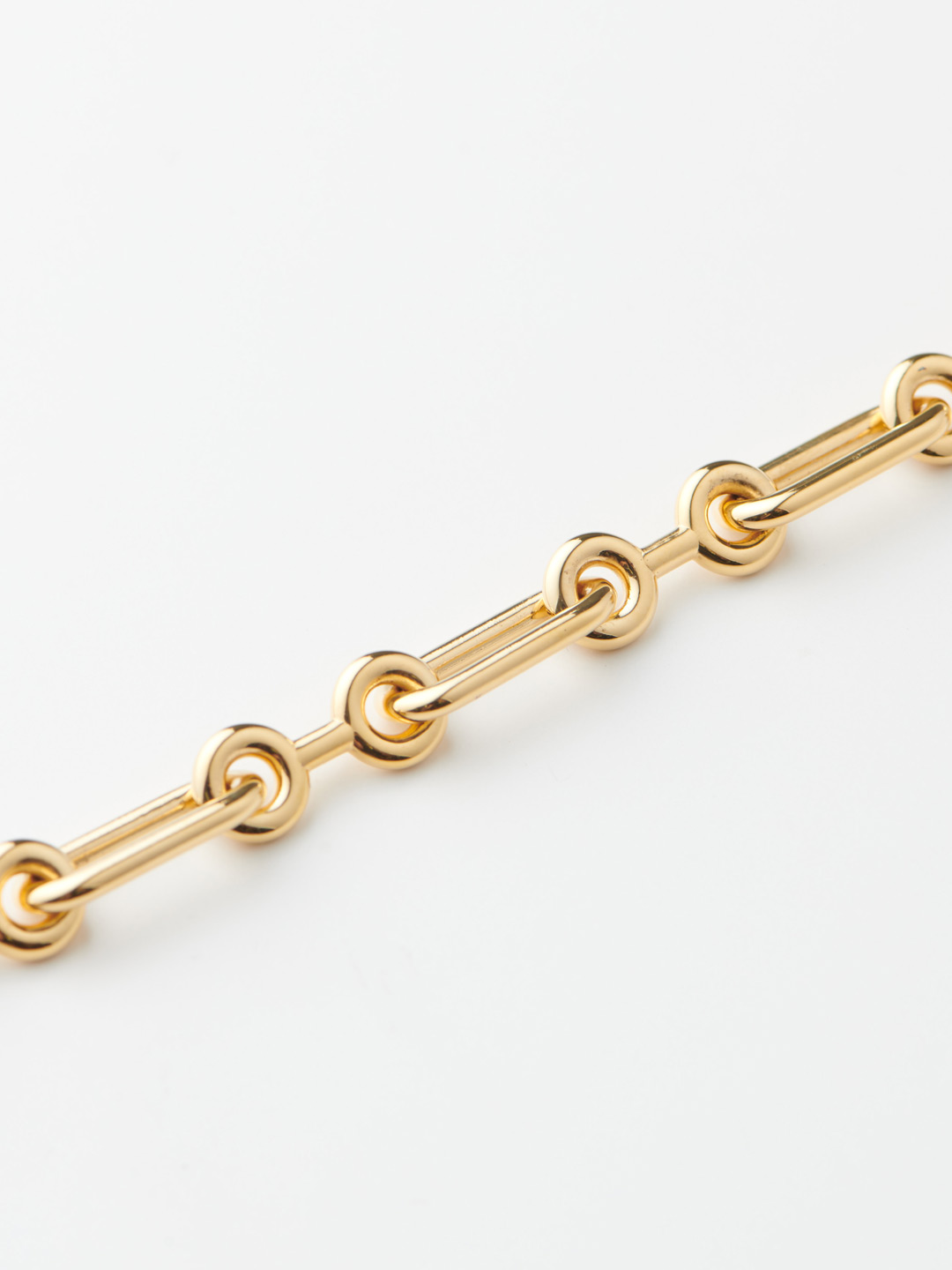 Petit Binary Chain Bracelet - Yellow Gold