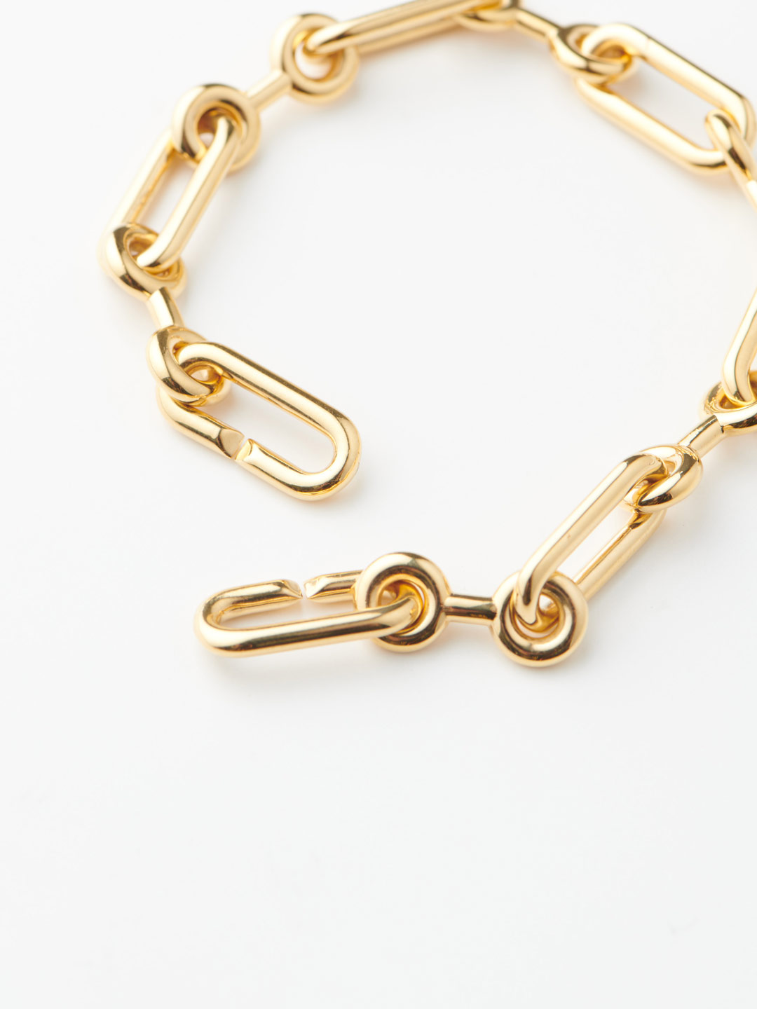 Petit Binary Chain Bracelet - Yellow Gold