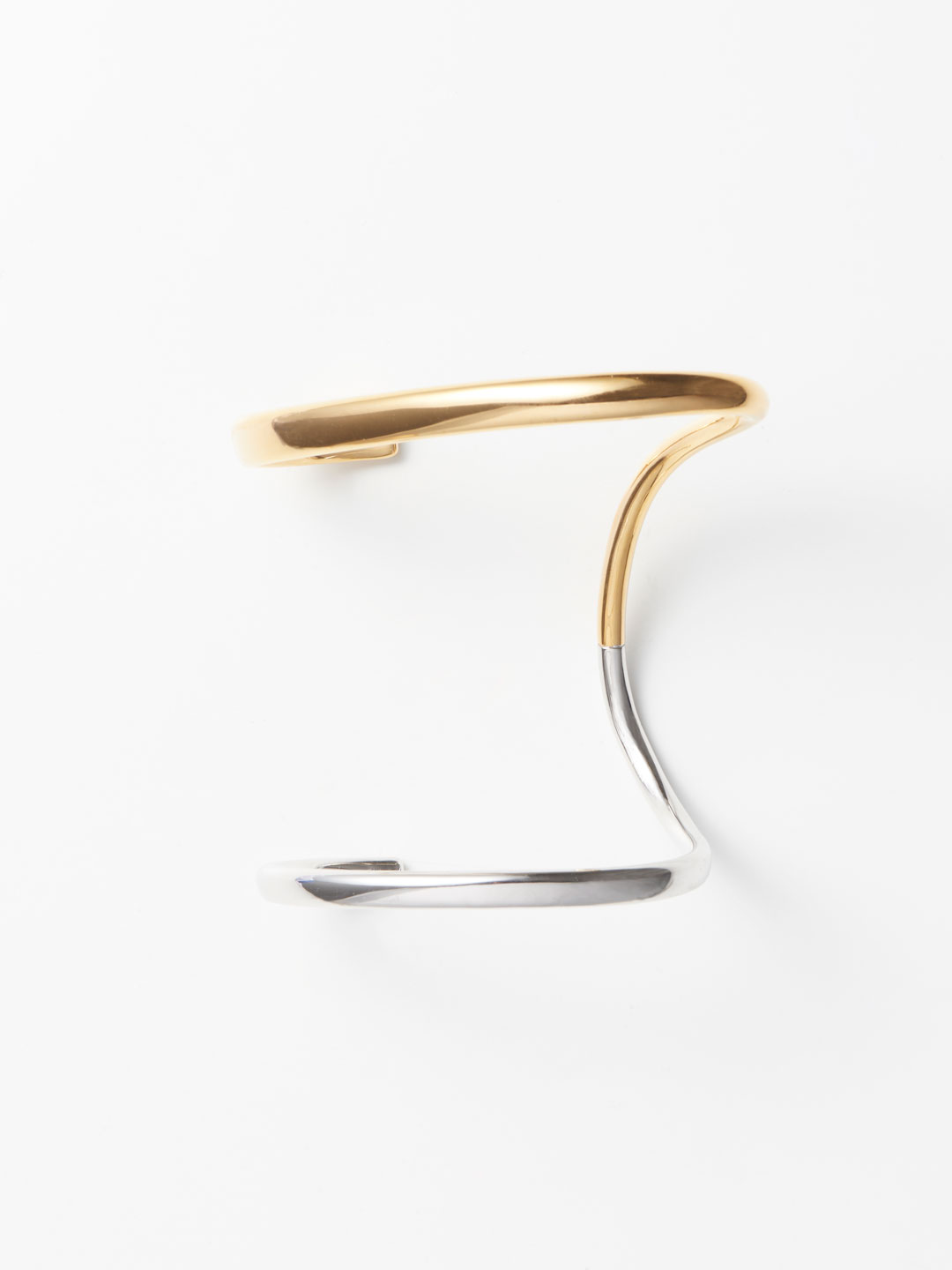 Surma Bracelet - Silver/Yellow Gold