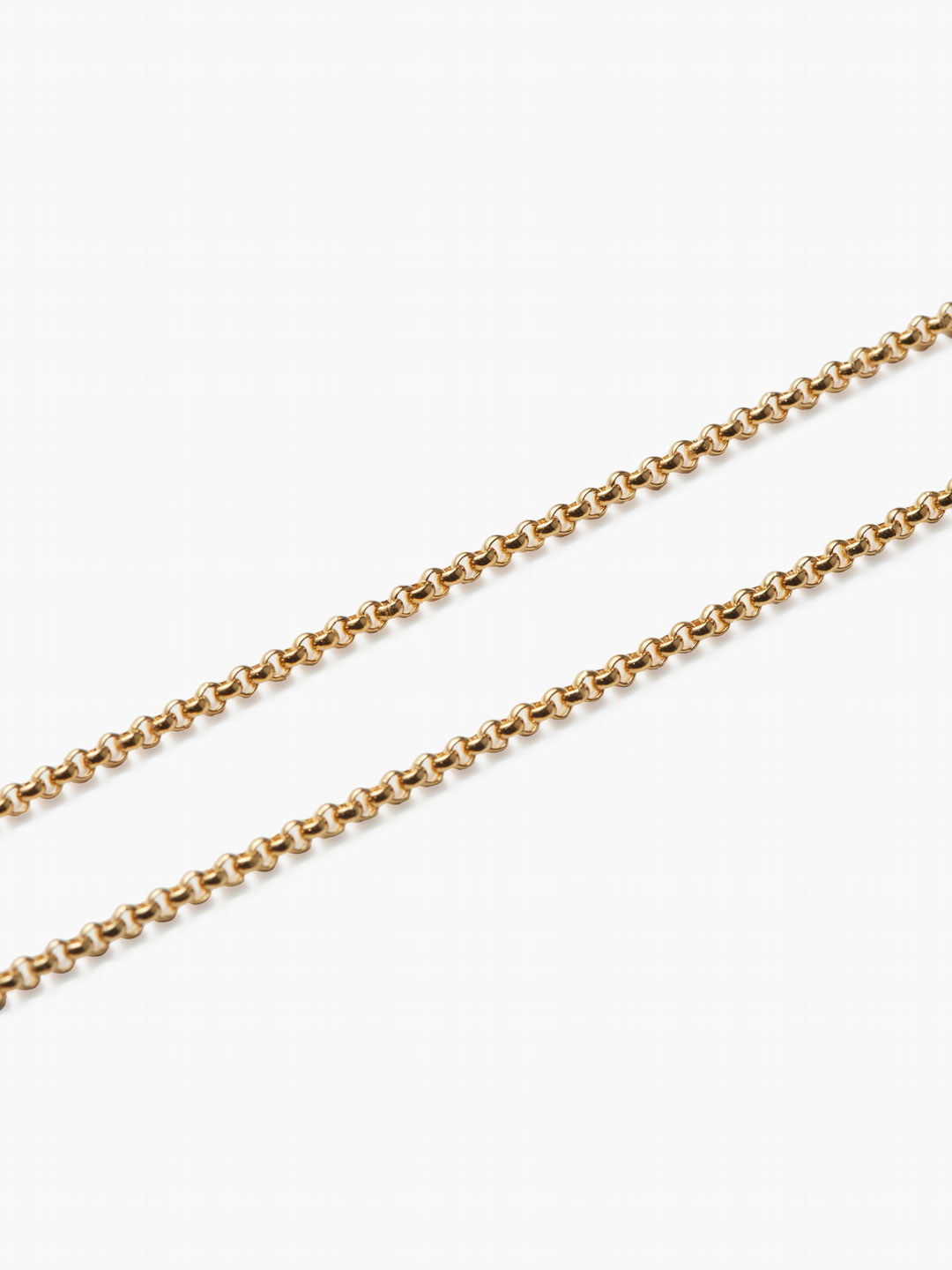 Initial Necklace  - Yellow Gold