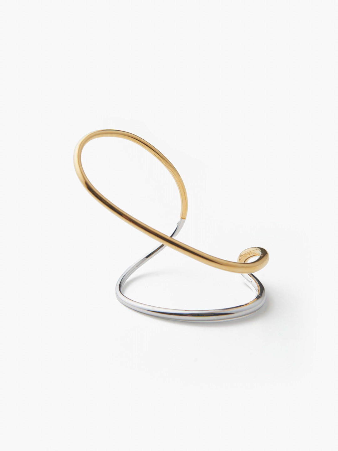 Ivy Bracelet Droite Right - Yellow Gold/Silver