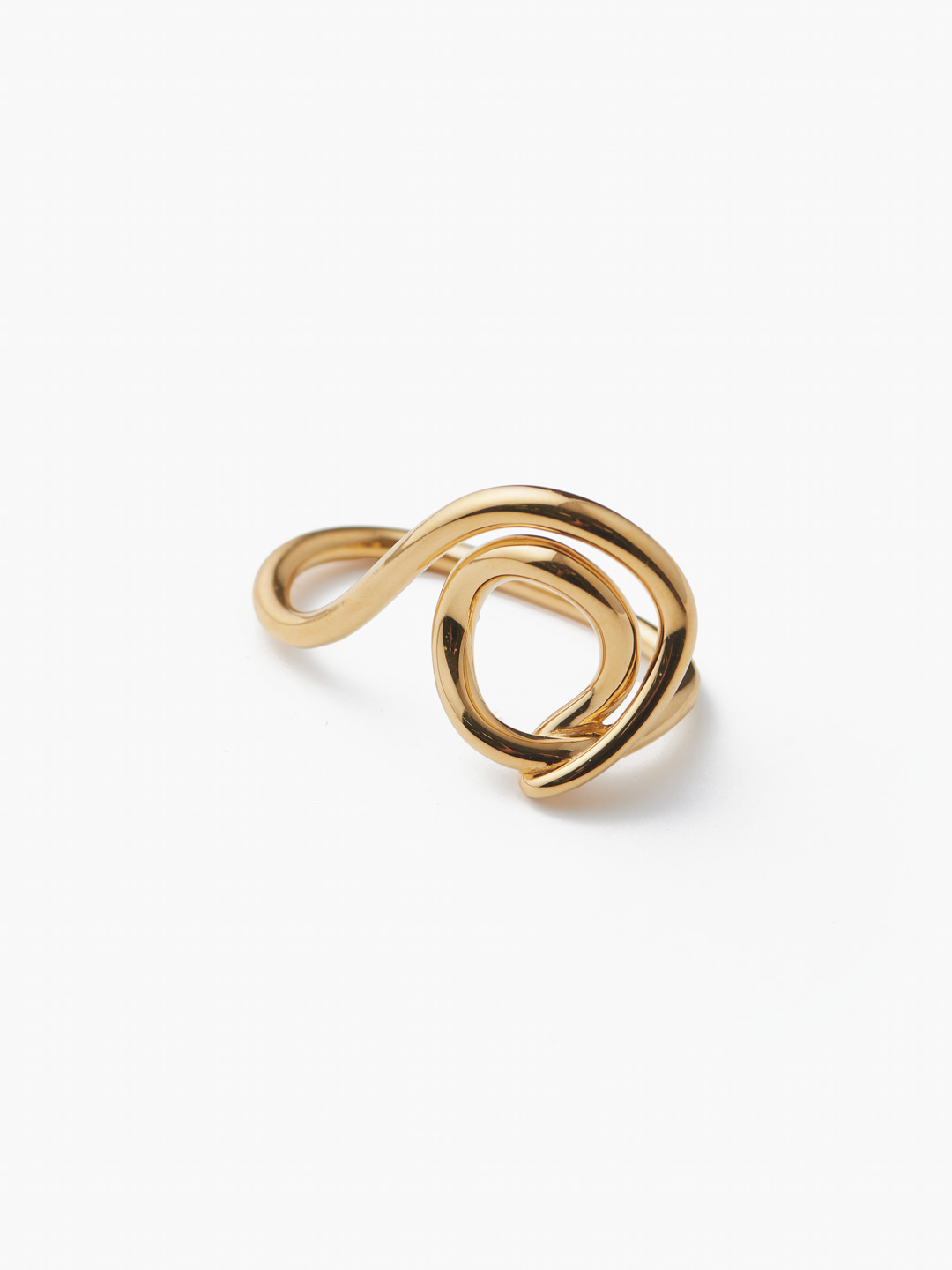 Double Lasso Ring - Yellow Gold