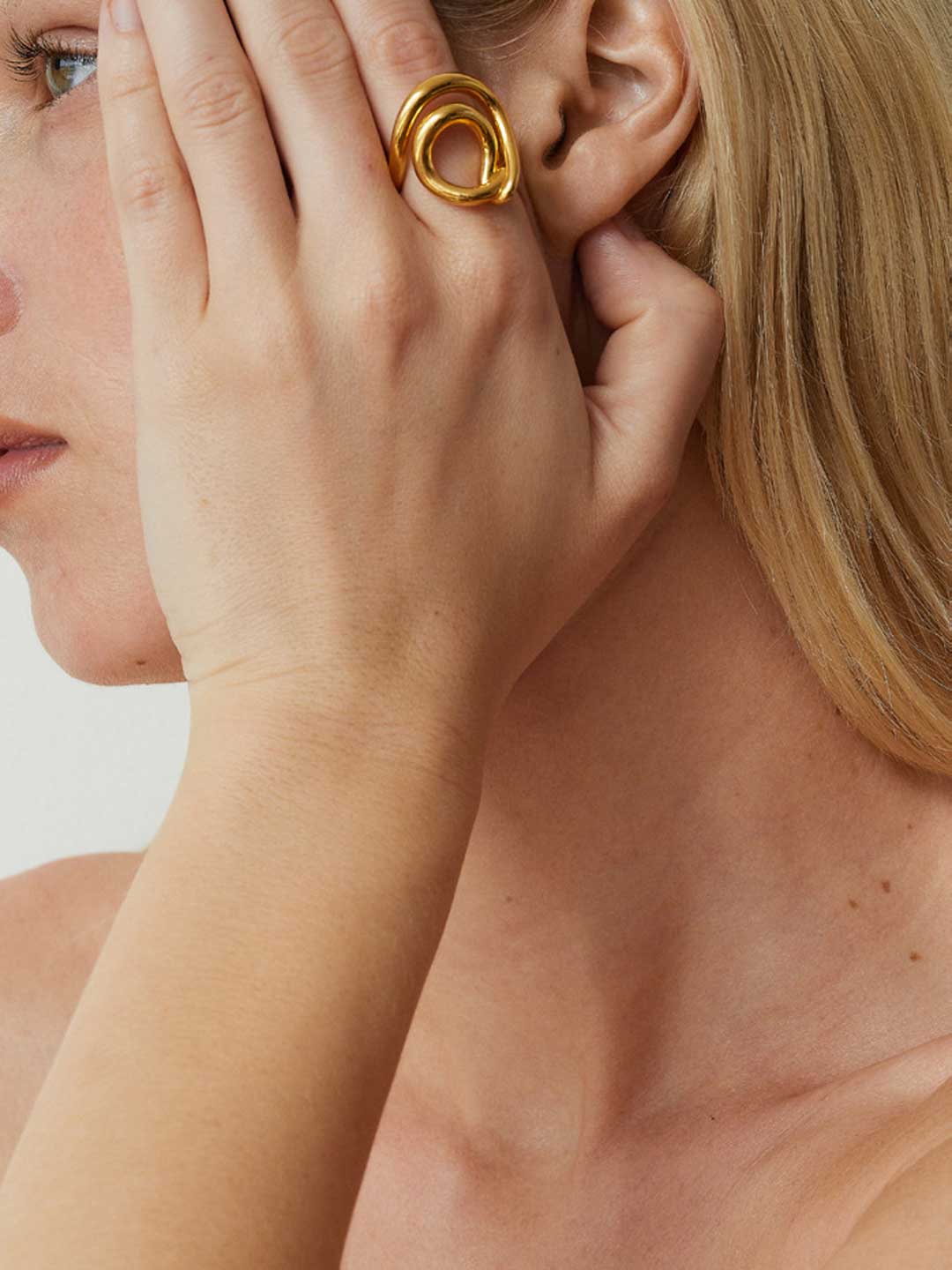 Lasso Ring - Yellow Gold