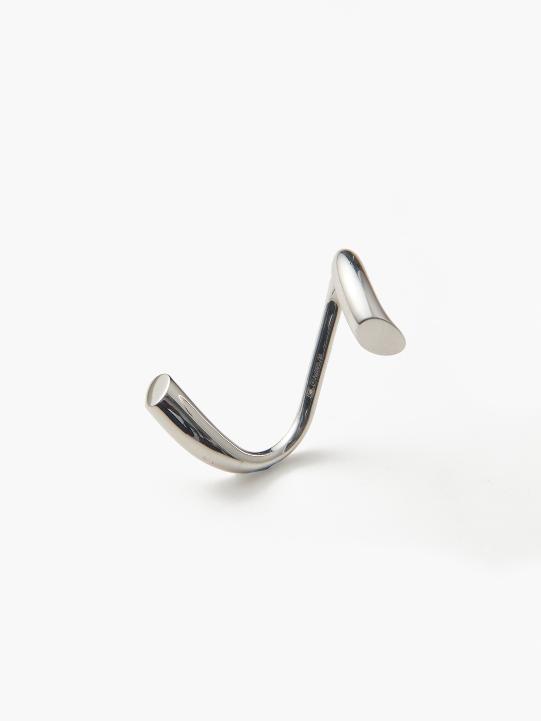 Double Biseau Ring - Silver