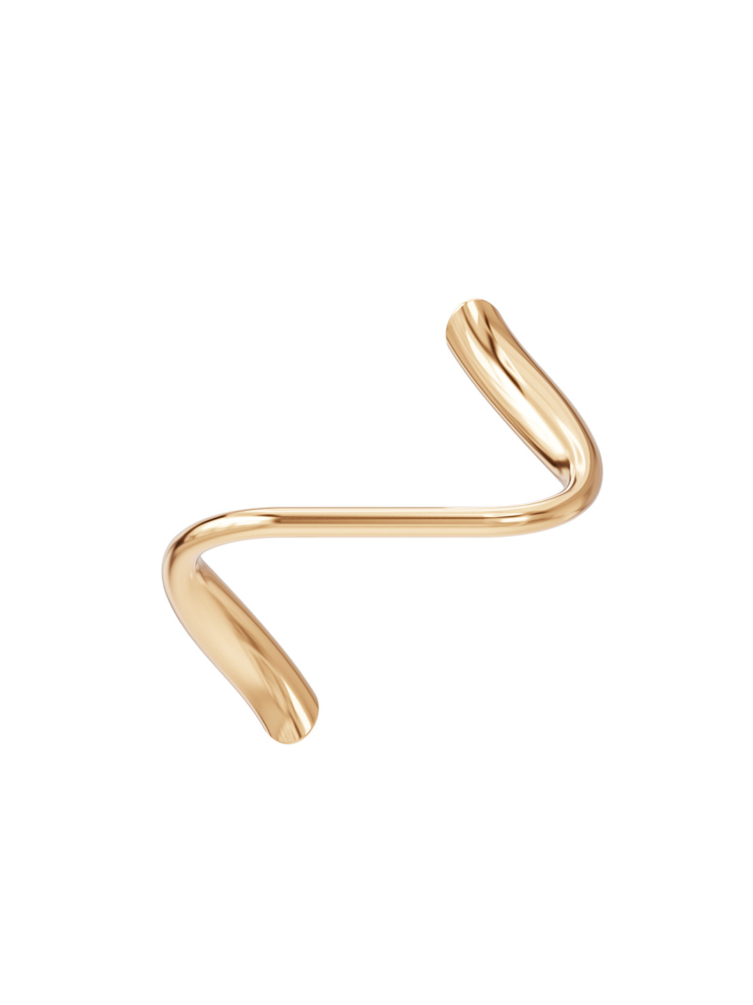 Double Biseau Ring - Yellow Gold