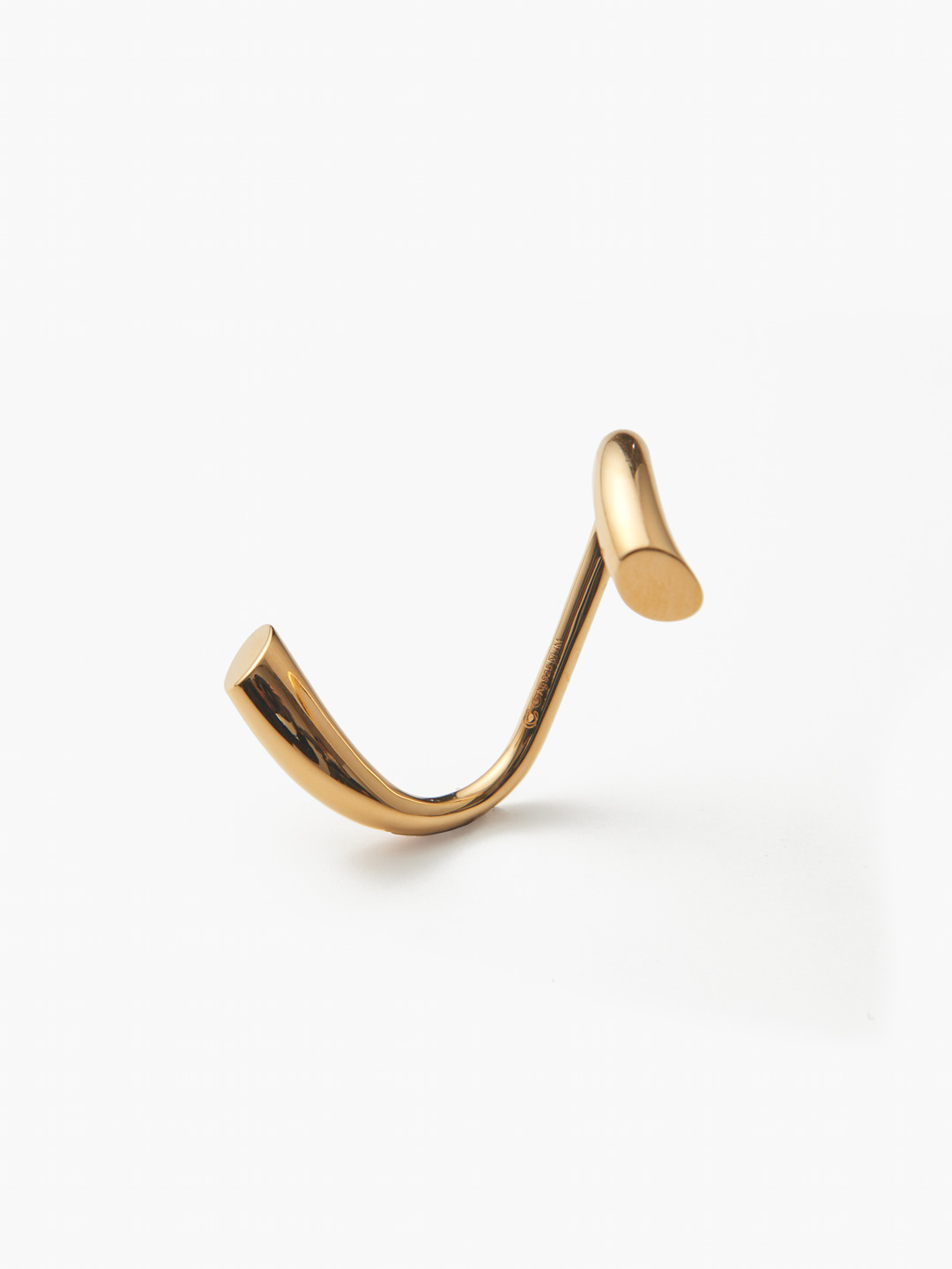 Double Biseau Ring - Yellow Gold