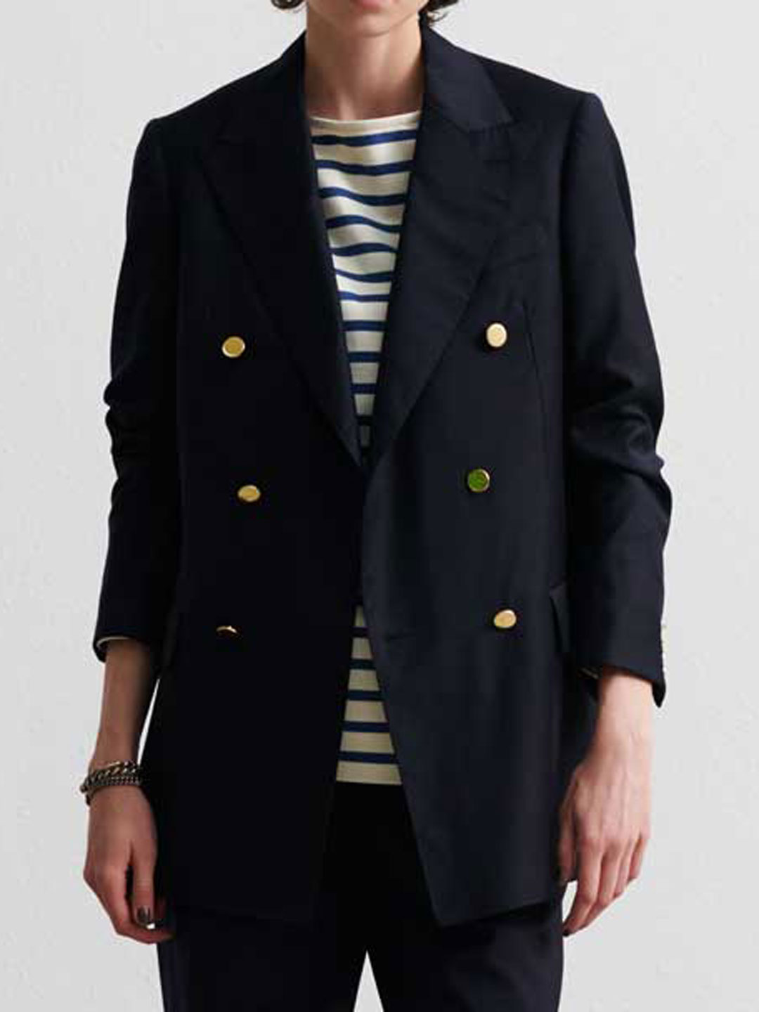 Super 120’s Wool Serge Blazer - Navy