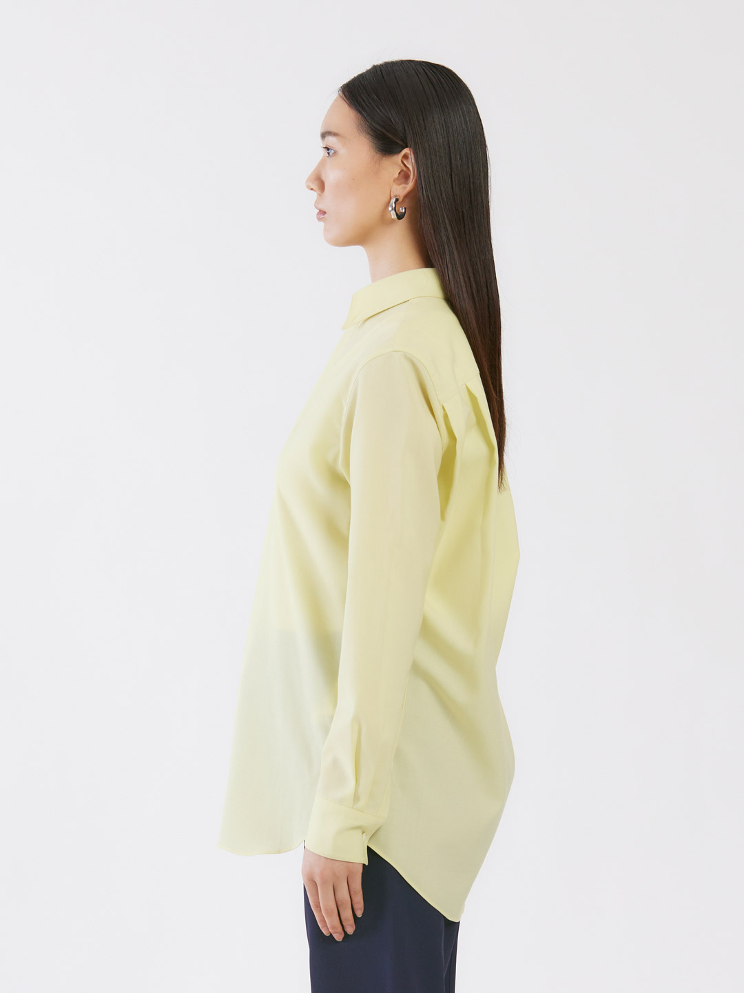 Dropped Shoulder Top - Yellow