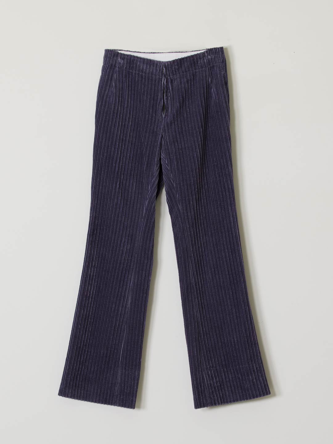 Corduroy Flare Trouser - Purple