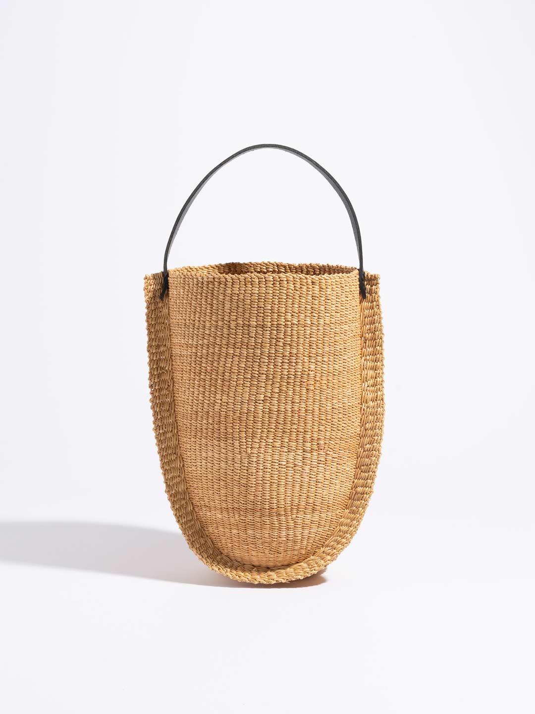 No.26 Ribbon Tall Handbag - Natural